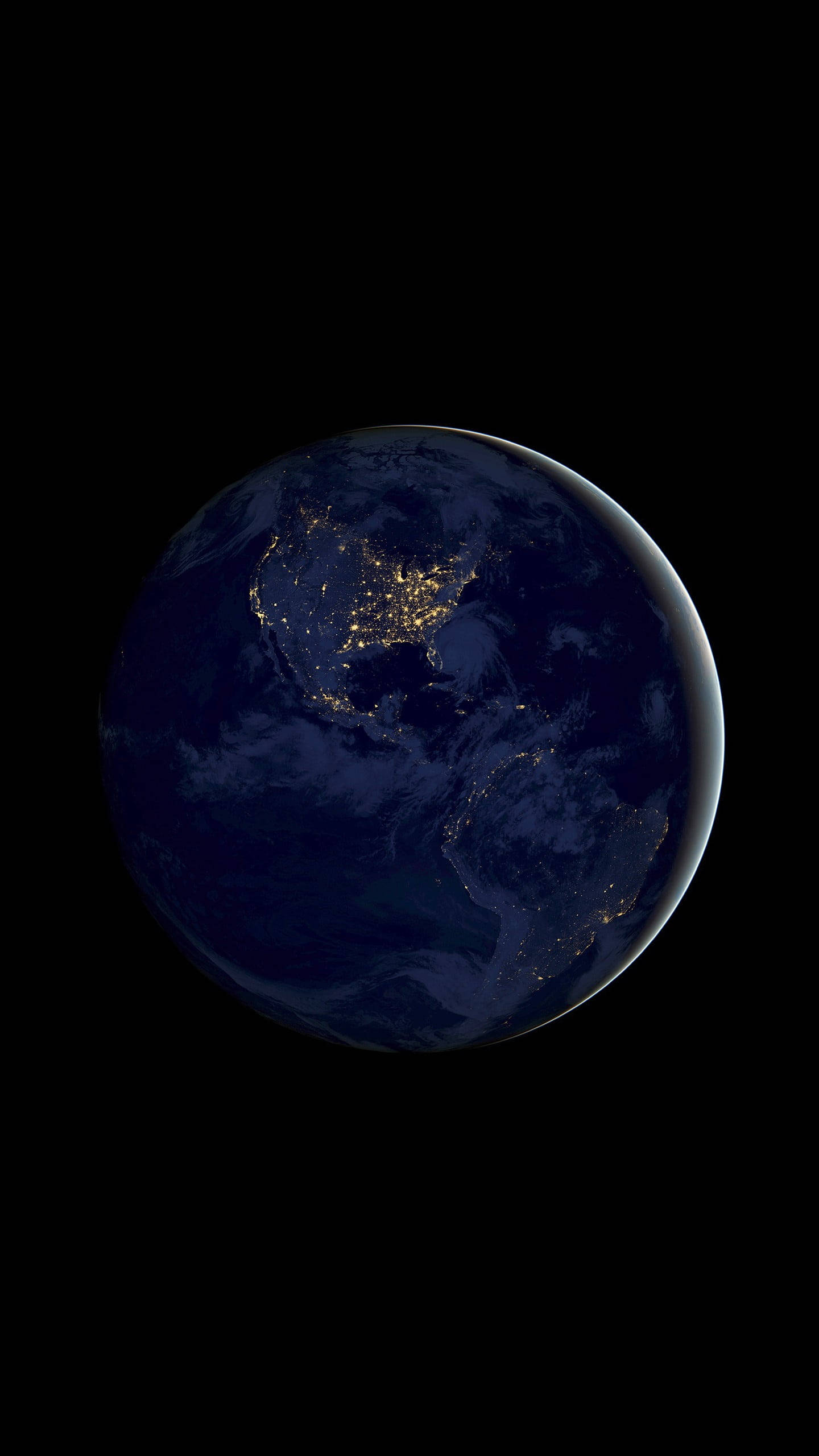 NASA iPhone Yö Maa Taustakuvat