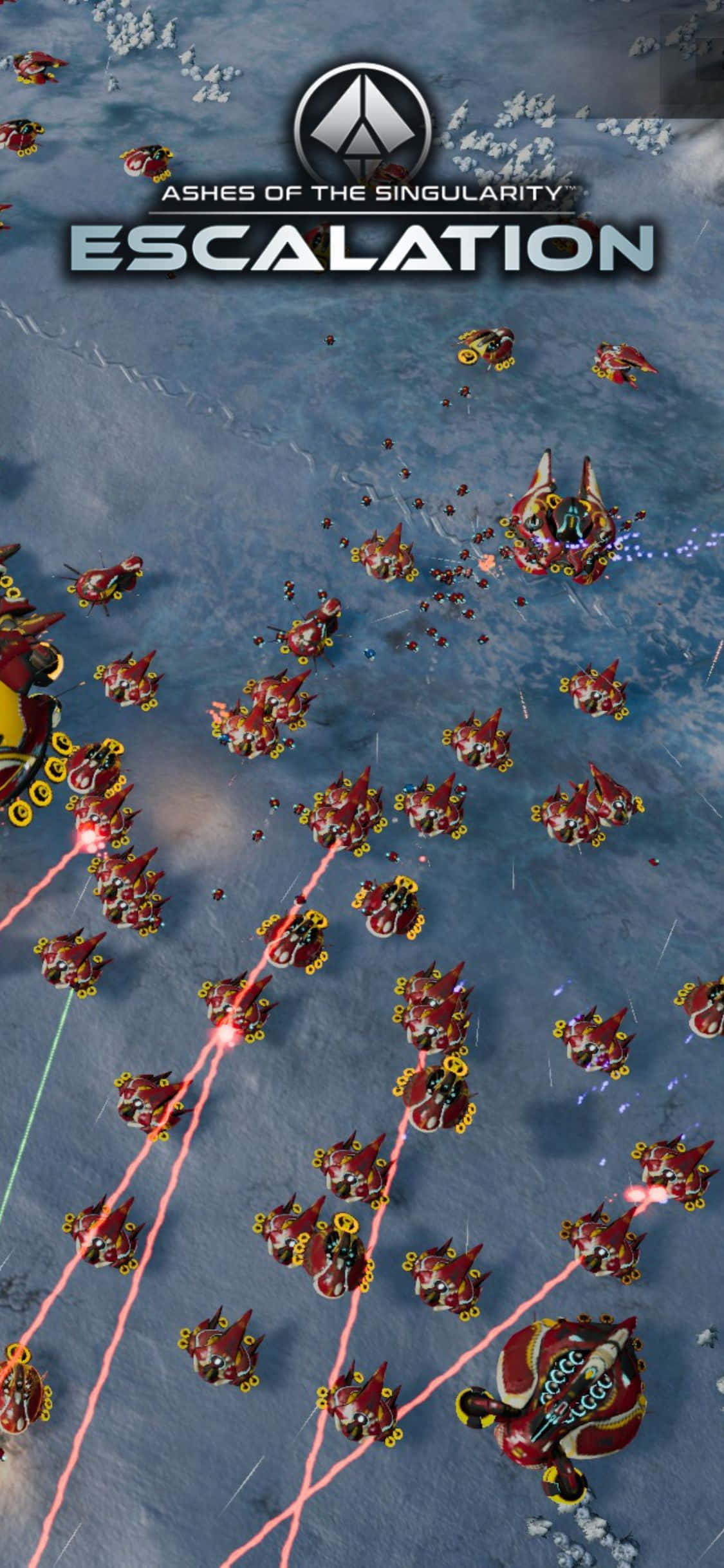 Nauti Ashes Of The Singularity Escalationin korkealaatuisesta grafiikasta iPhone X:llä Taustakuvat
