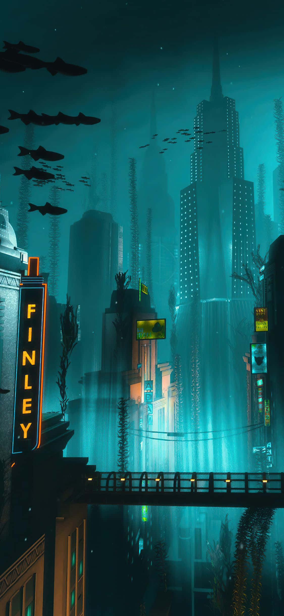 Nauti Bioshockin Upeasta 4K-grafiikasta iPhonella Taustakuvat