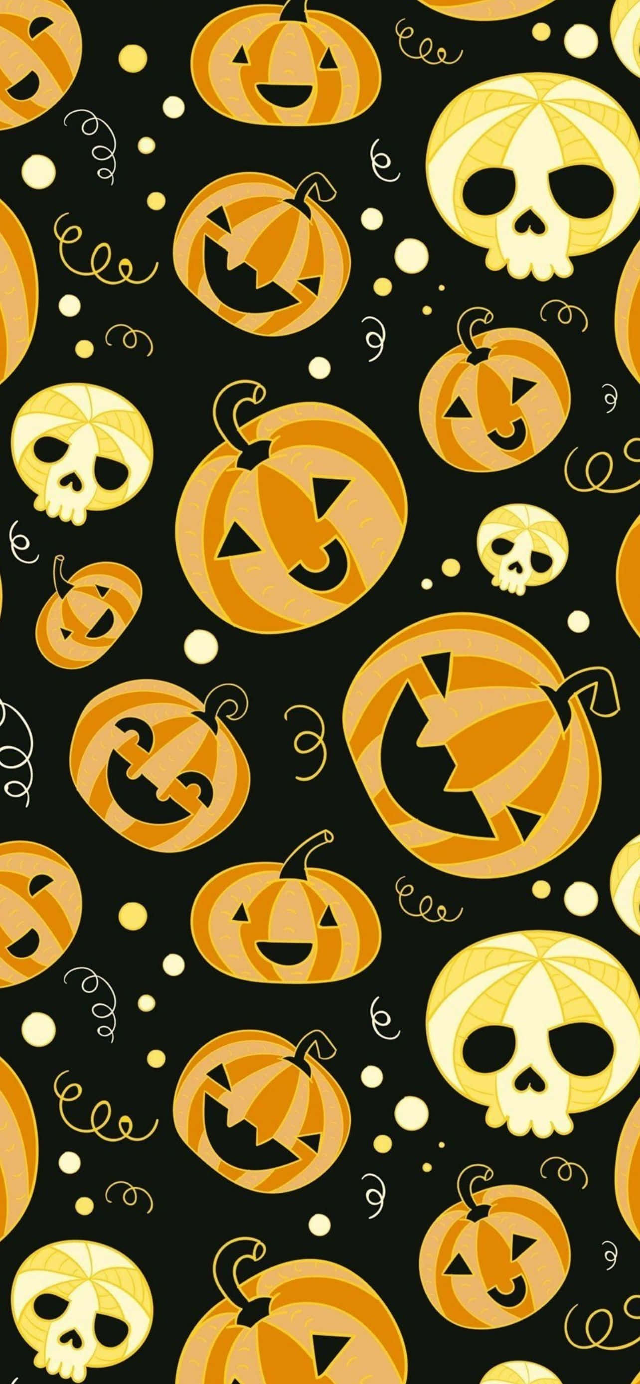 Nauti Halloweenin iloisesta hengestä iPhonella Taustakuvat