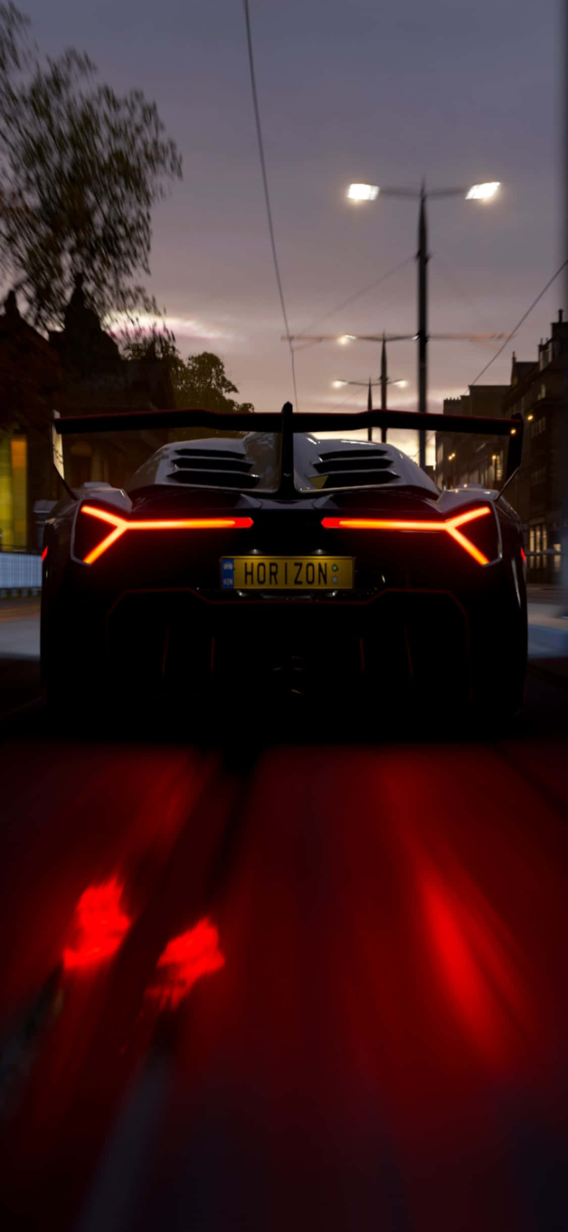 Nauti hauskuudesta ja viimeisimmästä kilpakokemuksesta Forza Horizon 4:n avulla iPhone Xs:lläsi Taustakuvat
