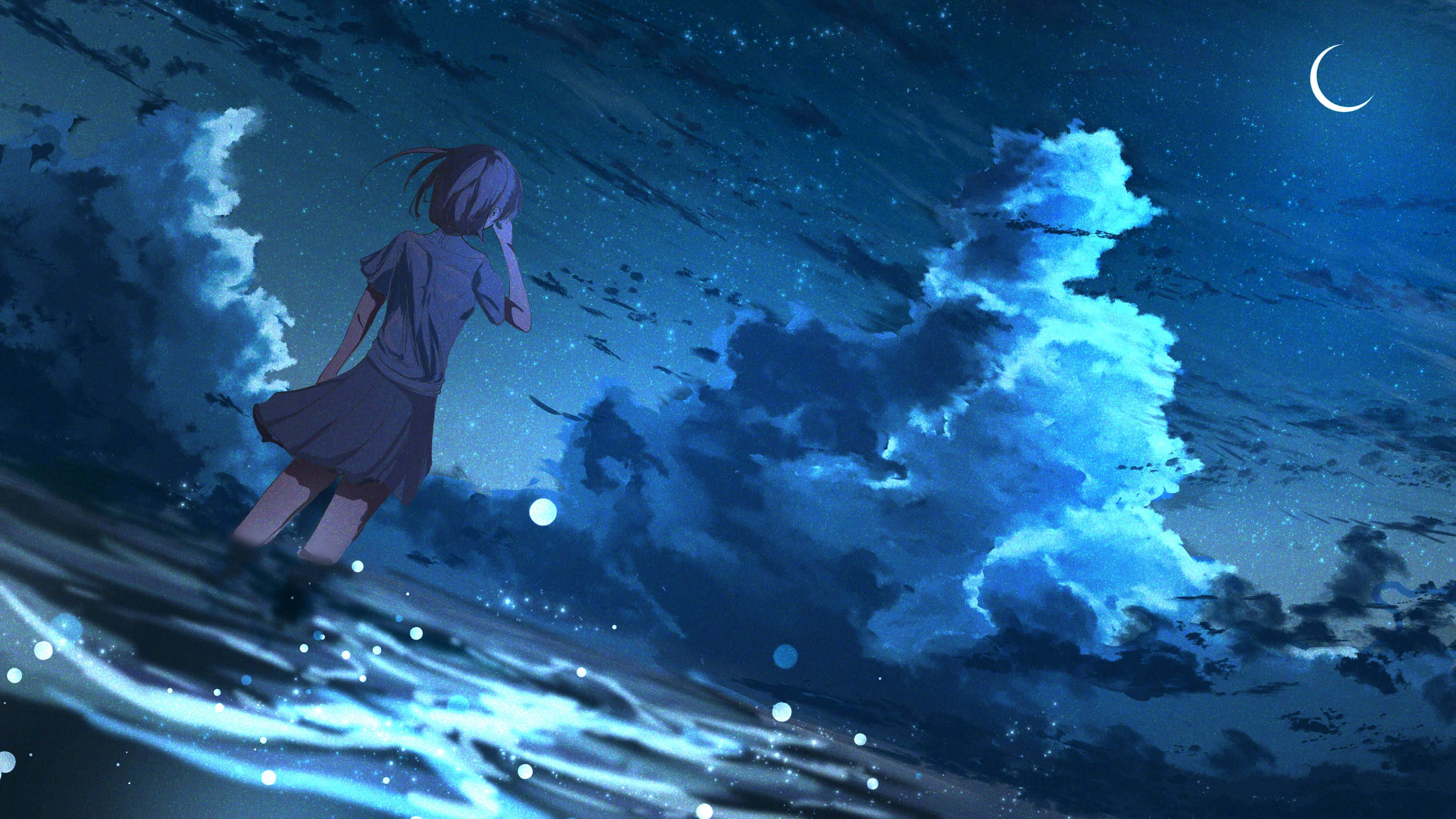Nauti henkeäsalpaavista animoiduista visuaaleista Anime 4K:n avulla Taustakuvat