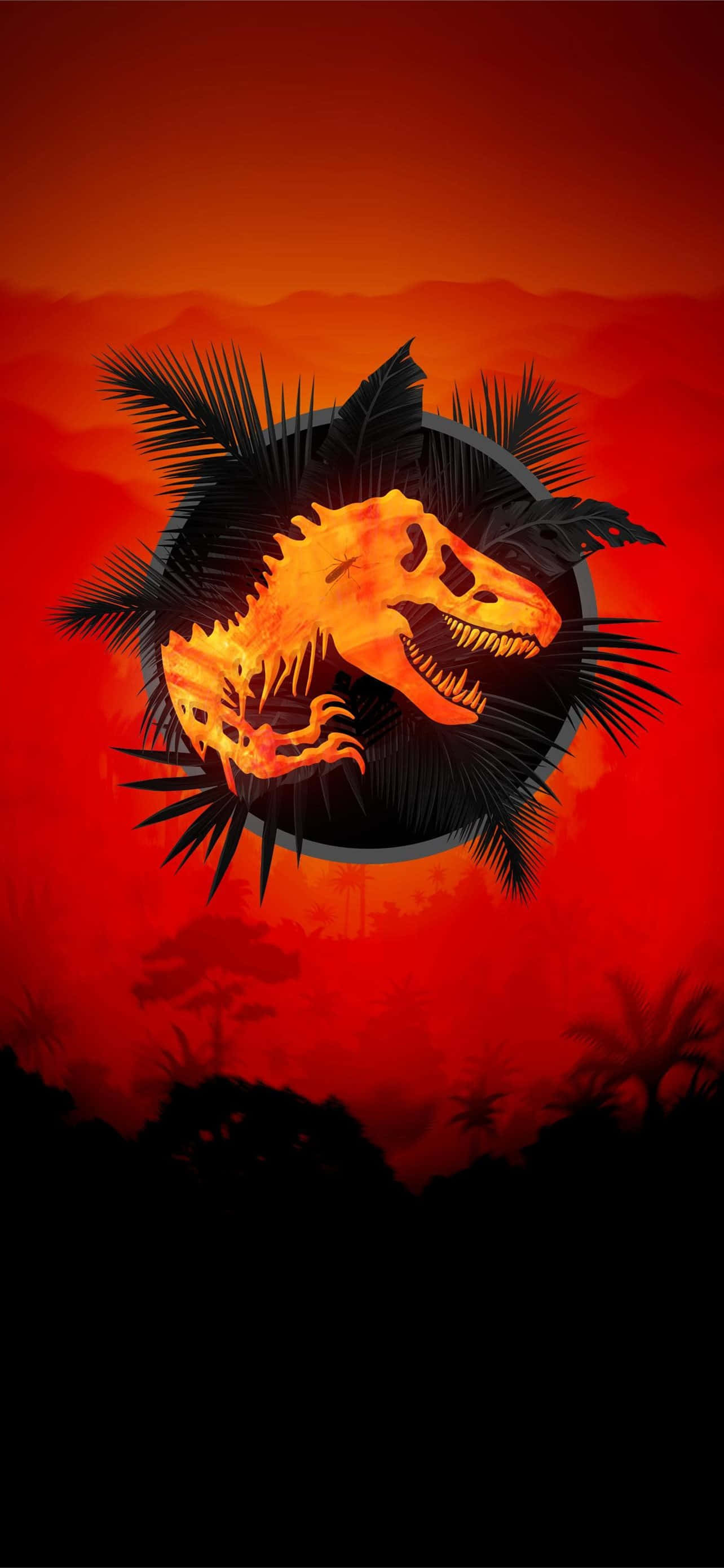 Nauti kodin mukavuuksista Jurassic Park -näkymällä Taustakuvat