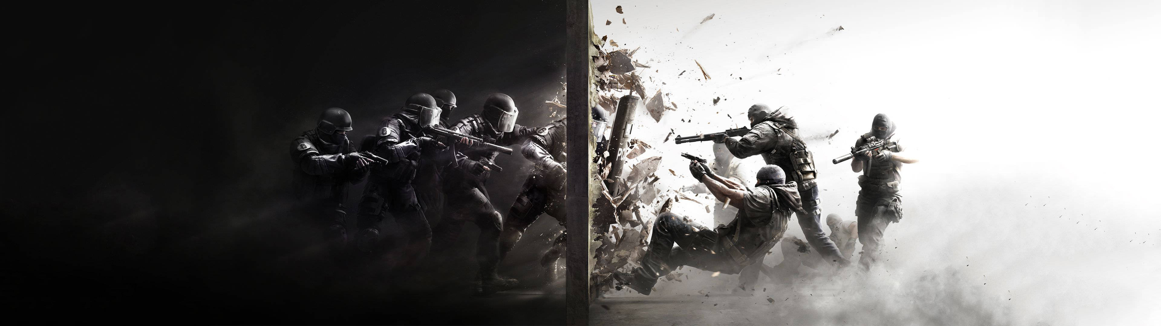 Nauti Rainbow Six Siegestä upeassa yksityiskohdassa kahdella näytöllä Taustakuvat