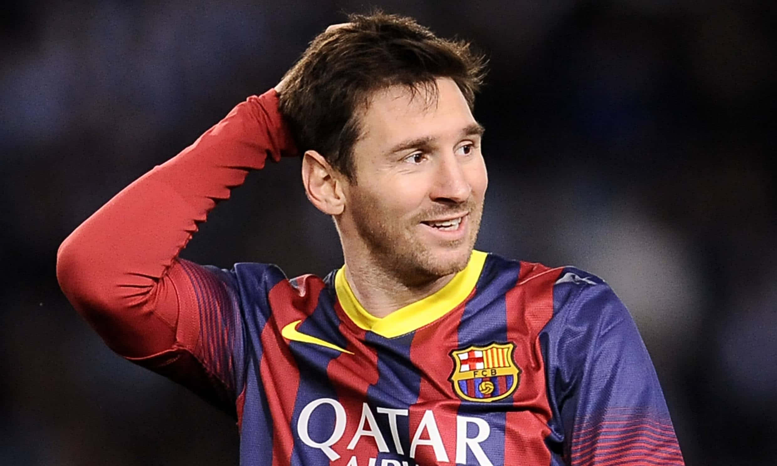 Nauttimassa auringonlaskusta Barcelonassa Lionel Messin kanssa Taustakuvat