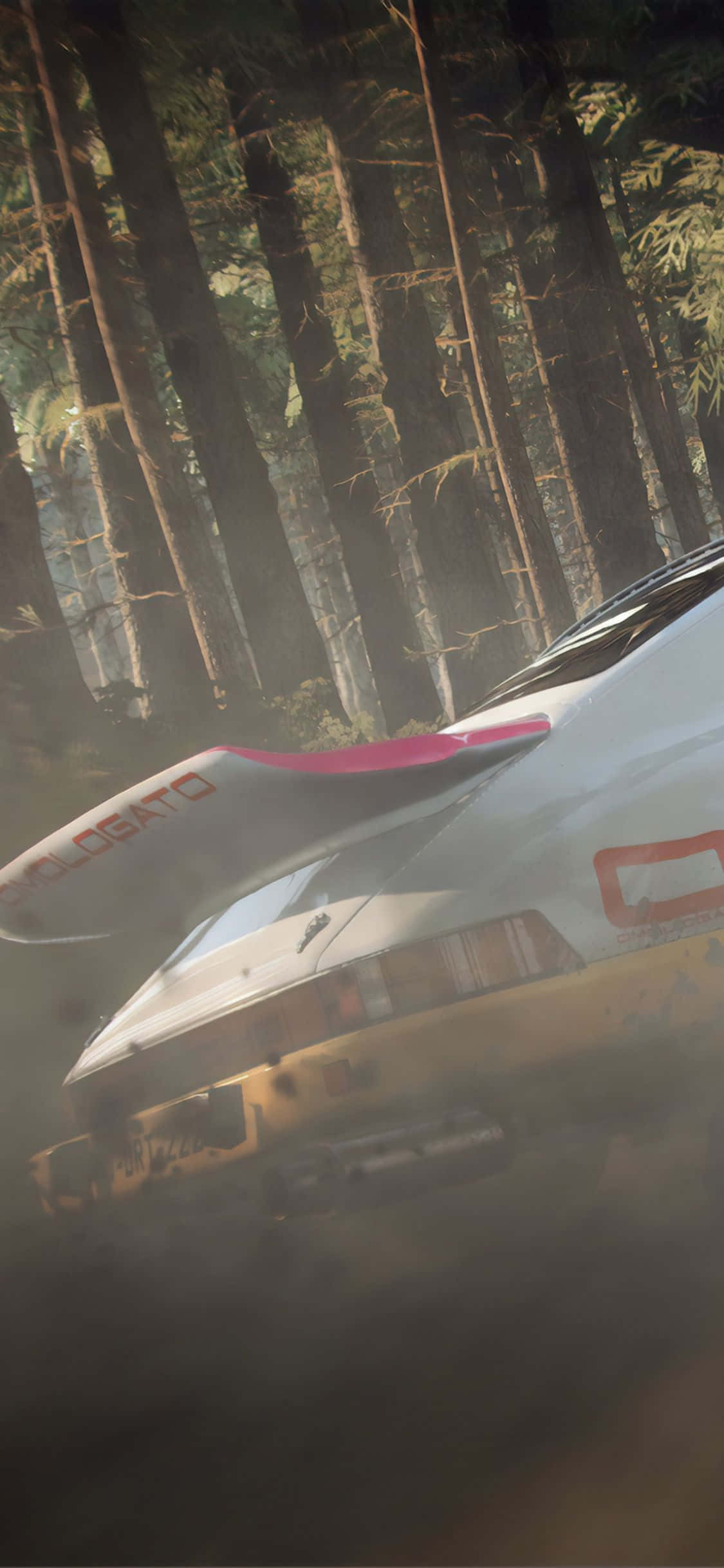 Näytä iPhone Xs:si tyylikkäästi Dirt Rally -taustakuvalla Taustakuvat