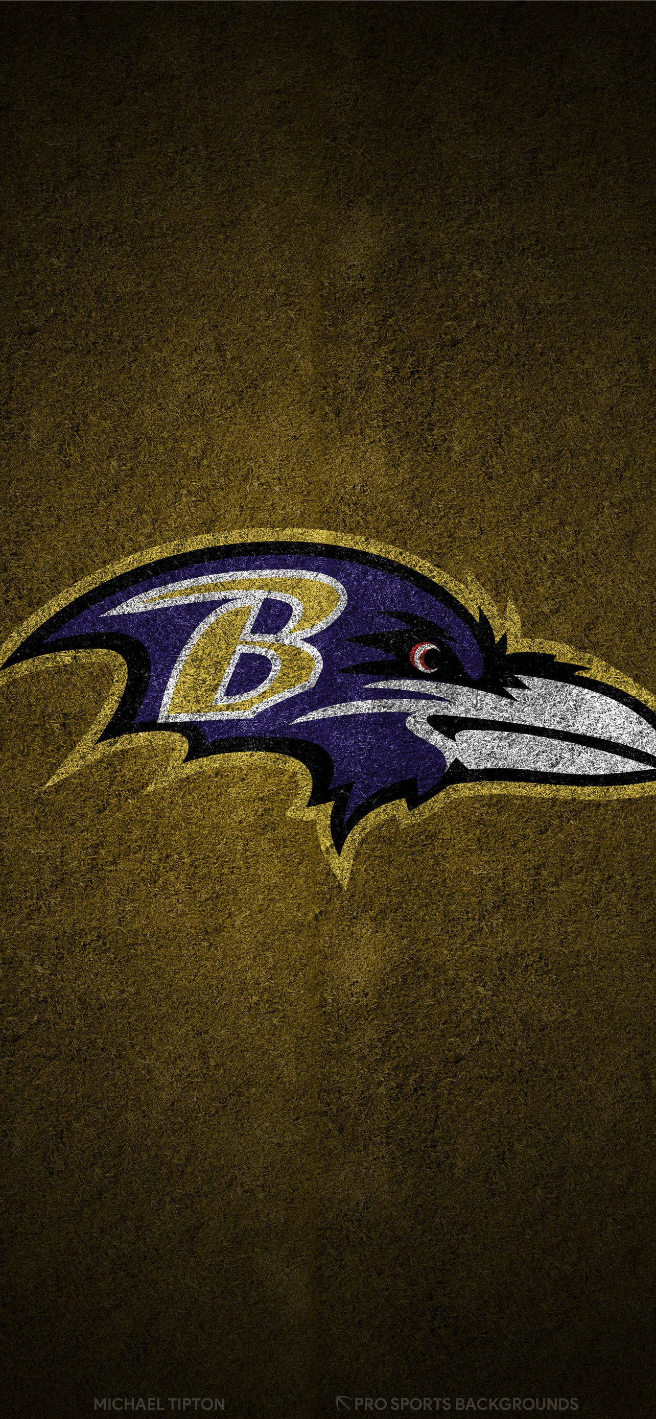 Näytä tukesi Baltimore Ravensille iPhonella Taustakuvat