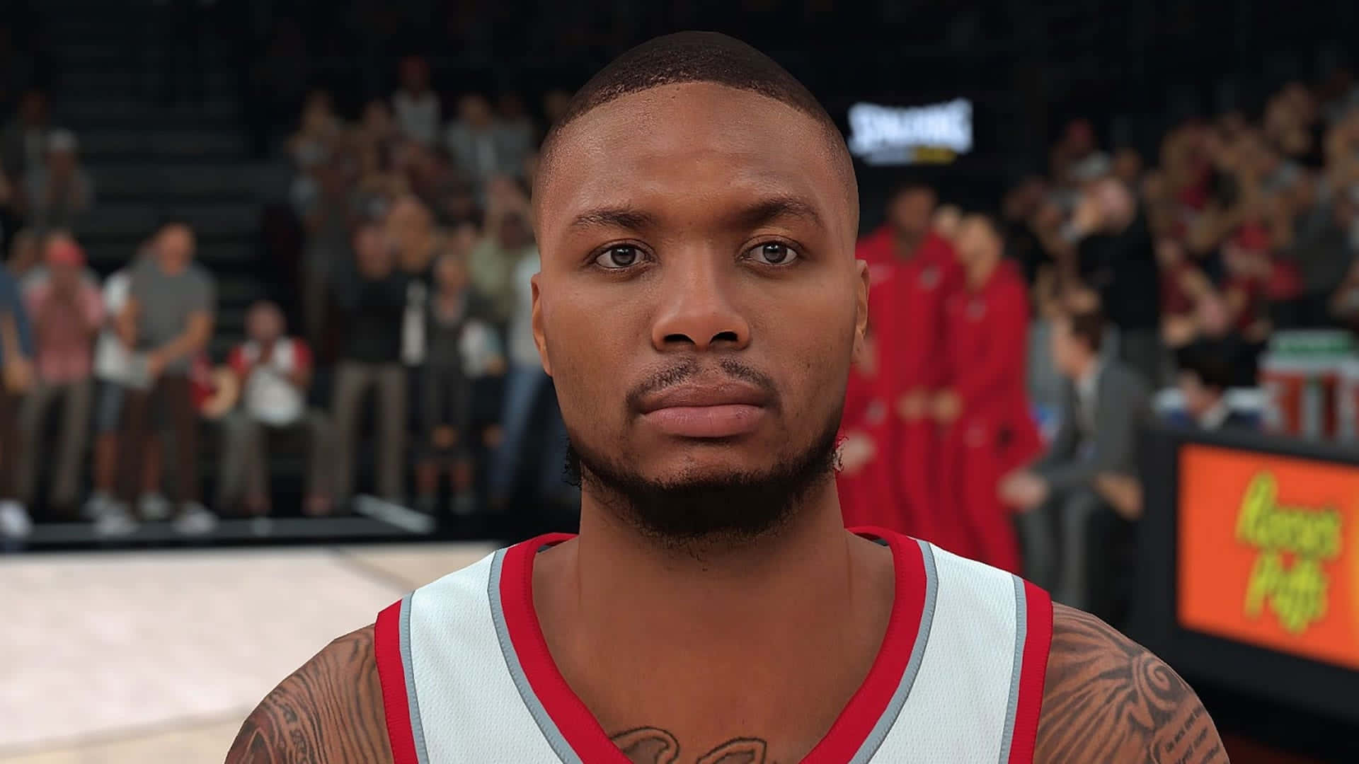 Nba2k21 Damian Lillard -videopelihahmo Taustakuvat