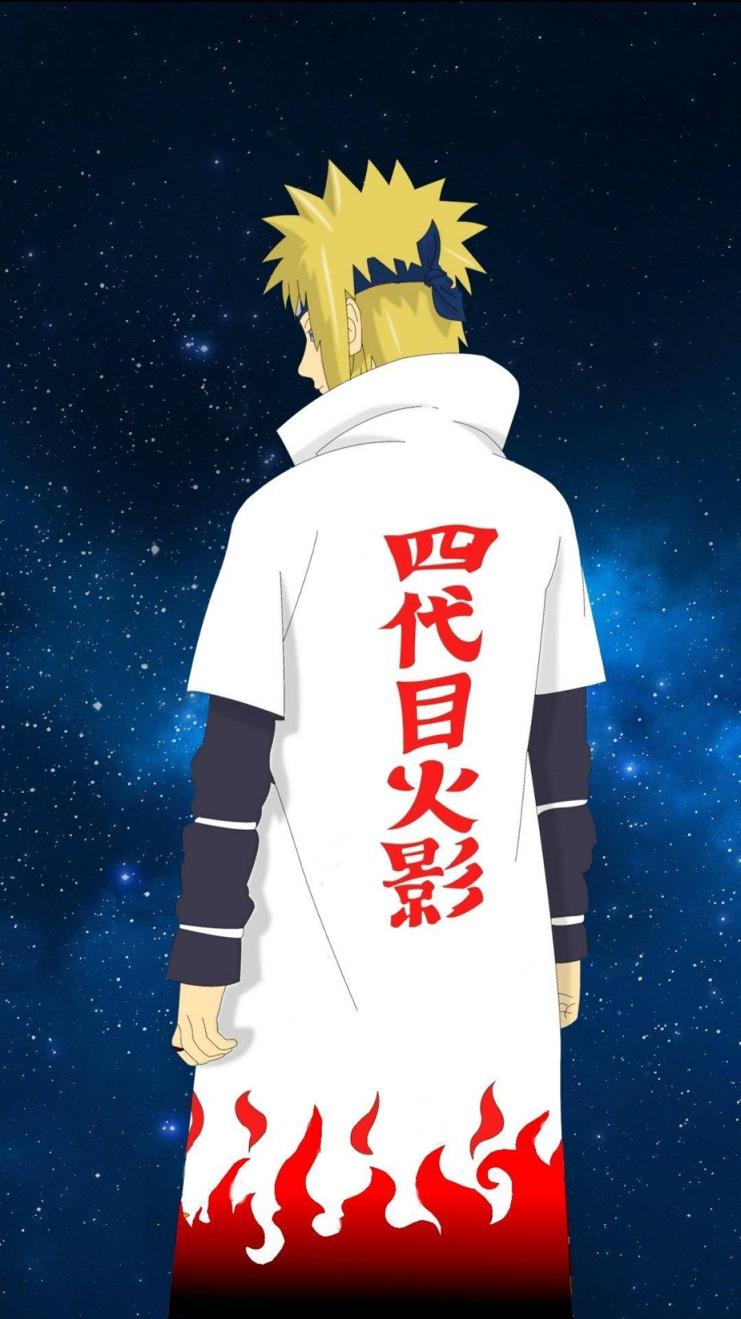 Neljäs Hokage Minato Namikaze Naruto Puhelin Taustakuvat