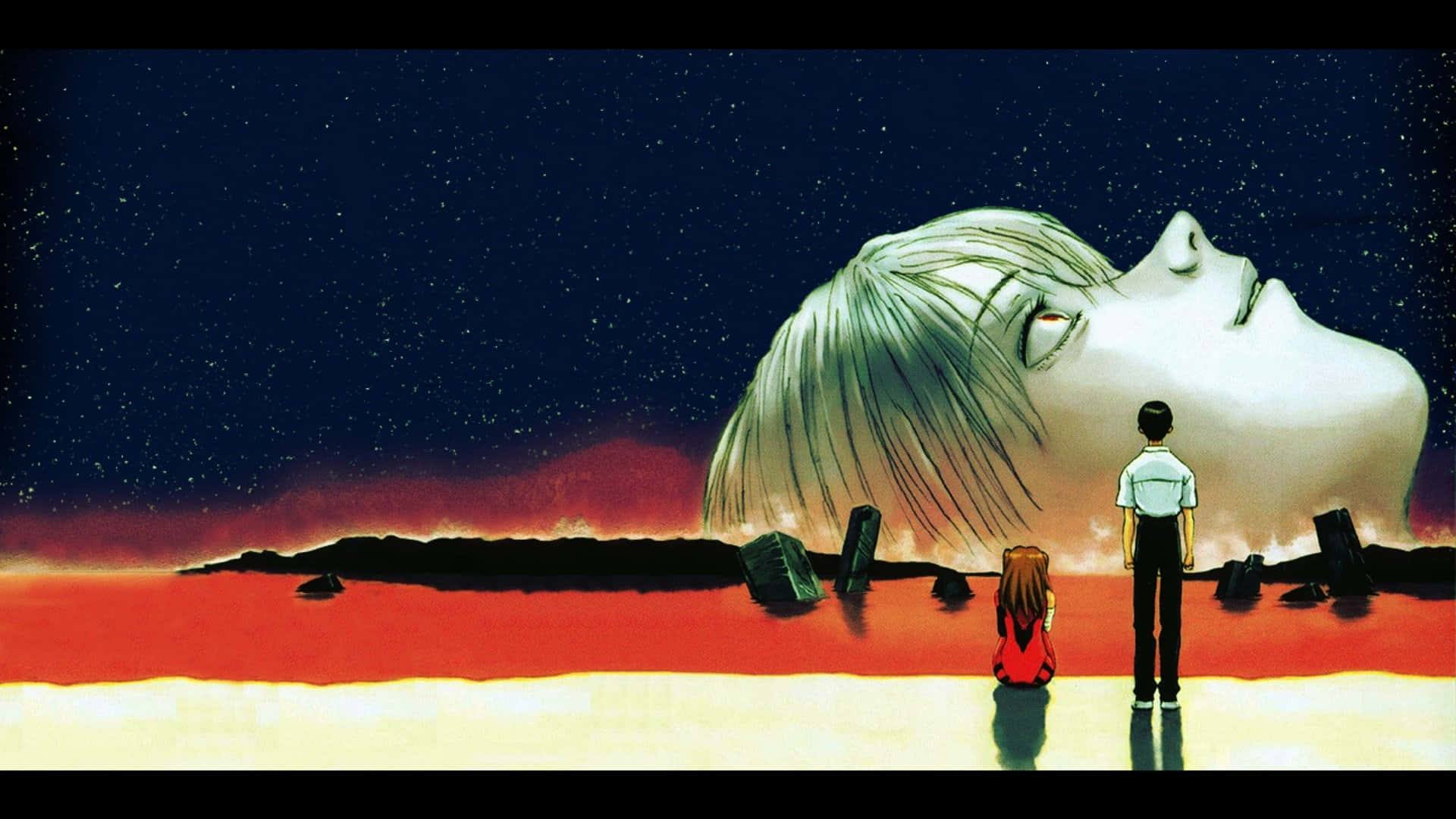 Neon Genesis Evangelionin ikoninen mecha Taustakuvat