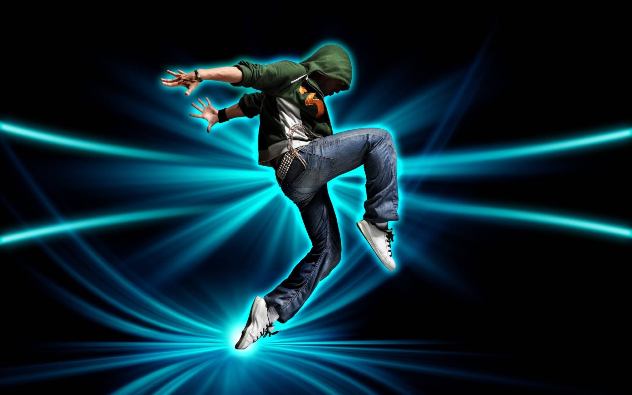 Neon Hip-Hop -tanssi Taustakuvat