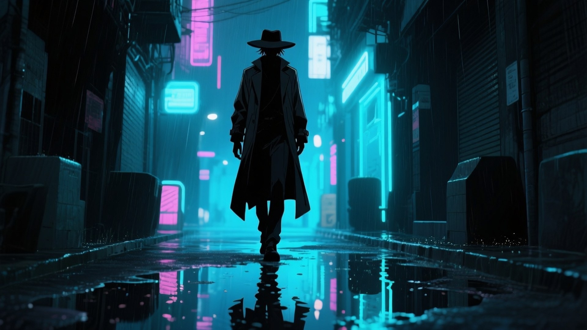 Neon Noir - Varjojen Vaanija Taustakuvat