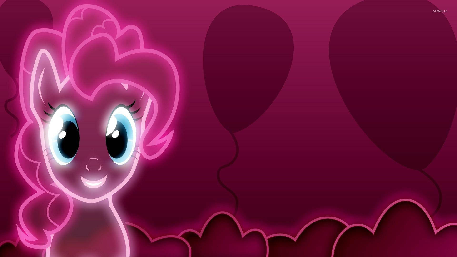 Neon pinkki Pinkie Pie Taustakuvat