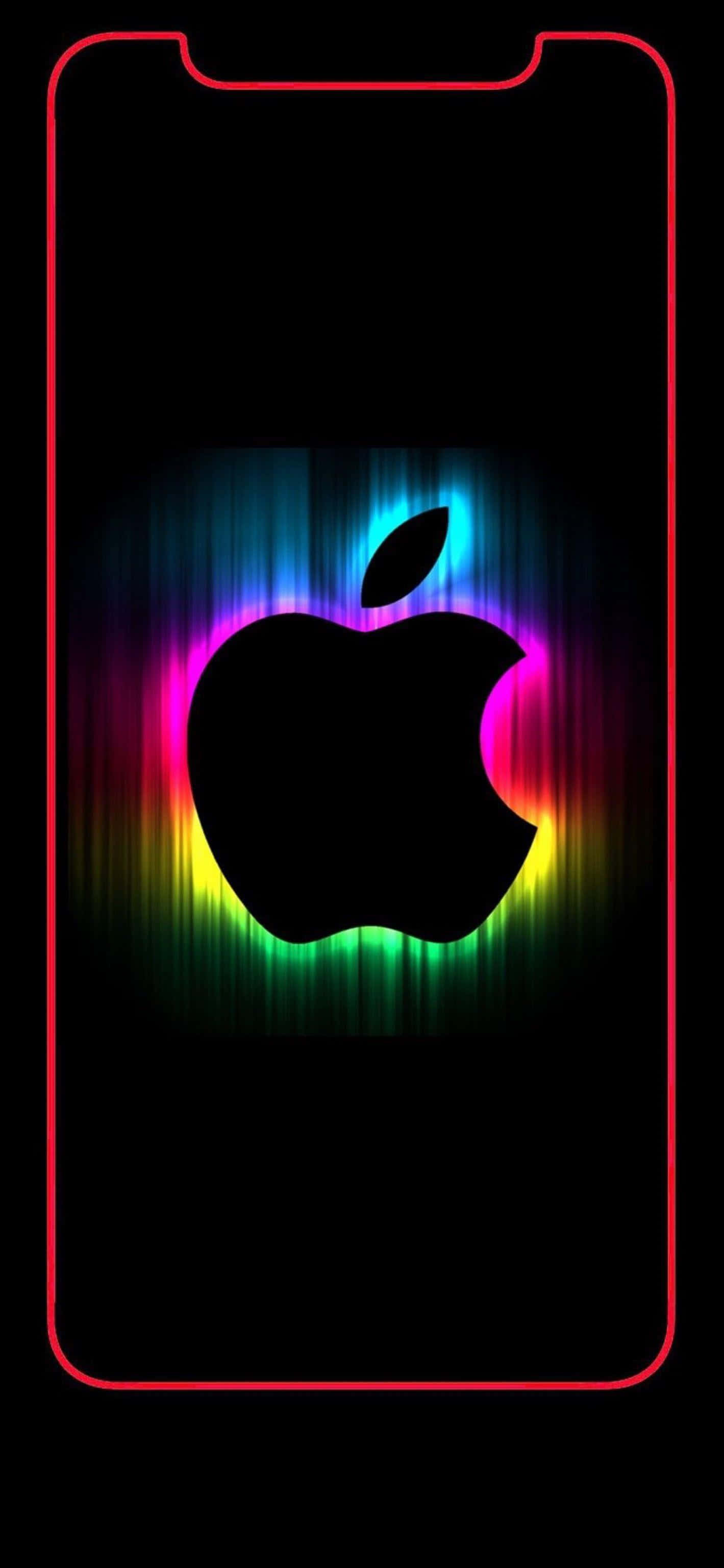Neon Sateenkaari Valo Upea Apple HD iPhone Taustakuvat