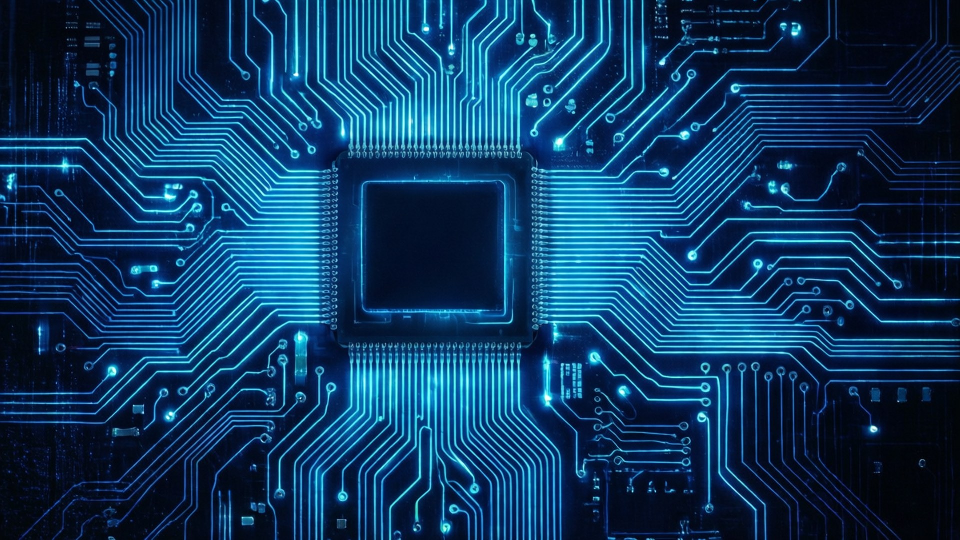 Neon sininen piirilevy Taustakuvat
