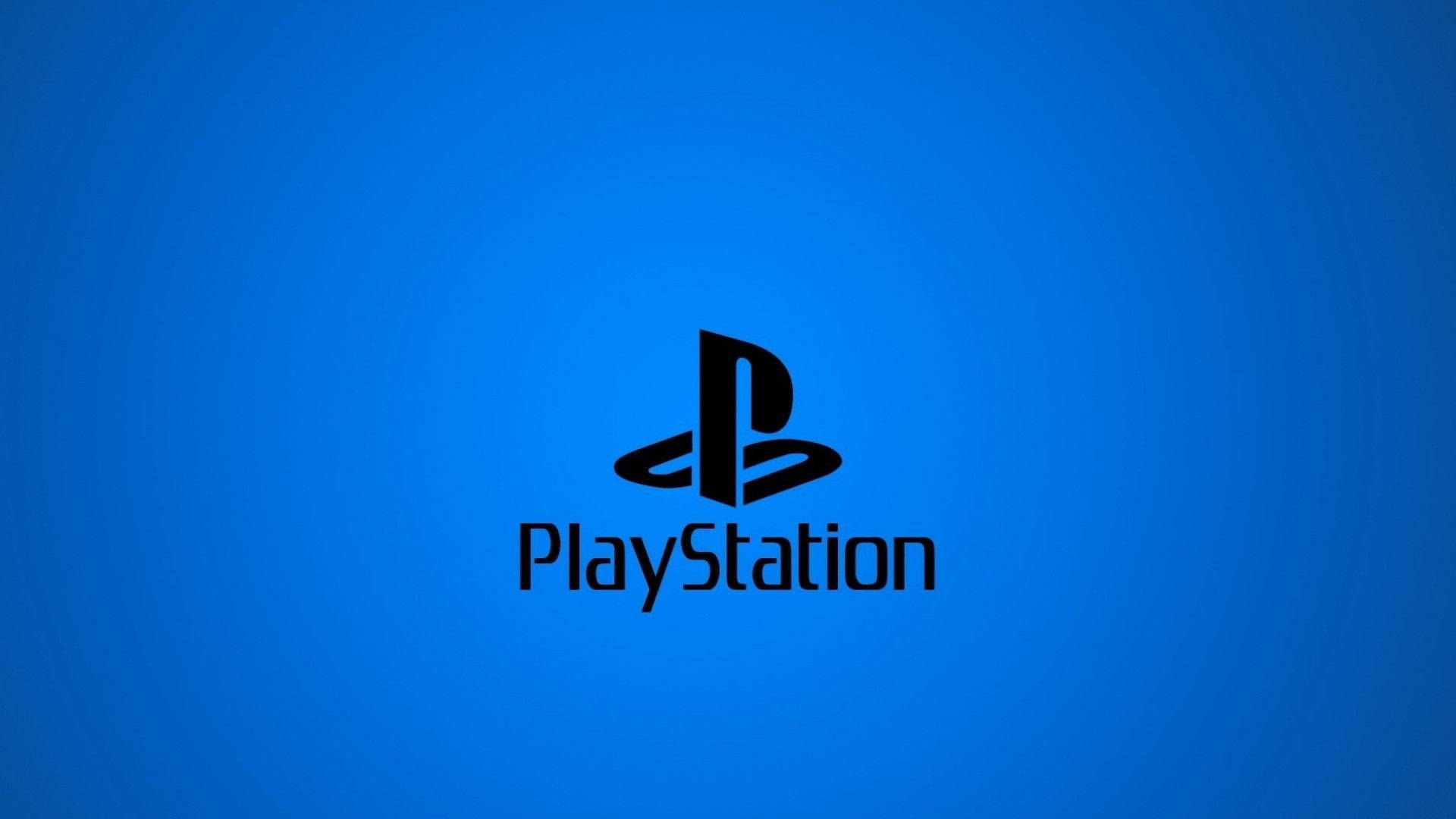 Neon sininen PS4-logo Taustakuvat
