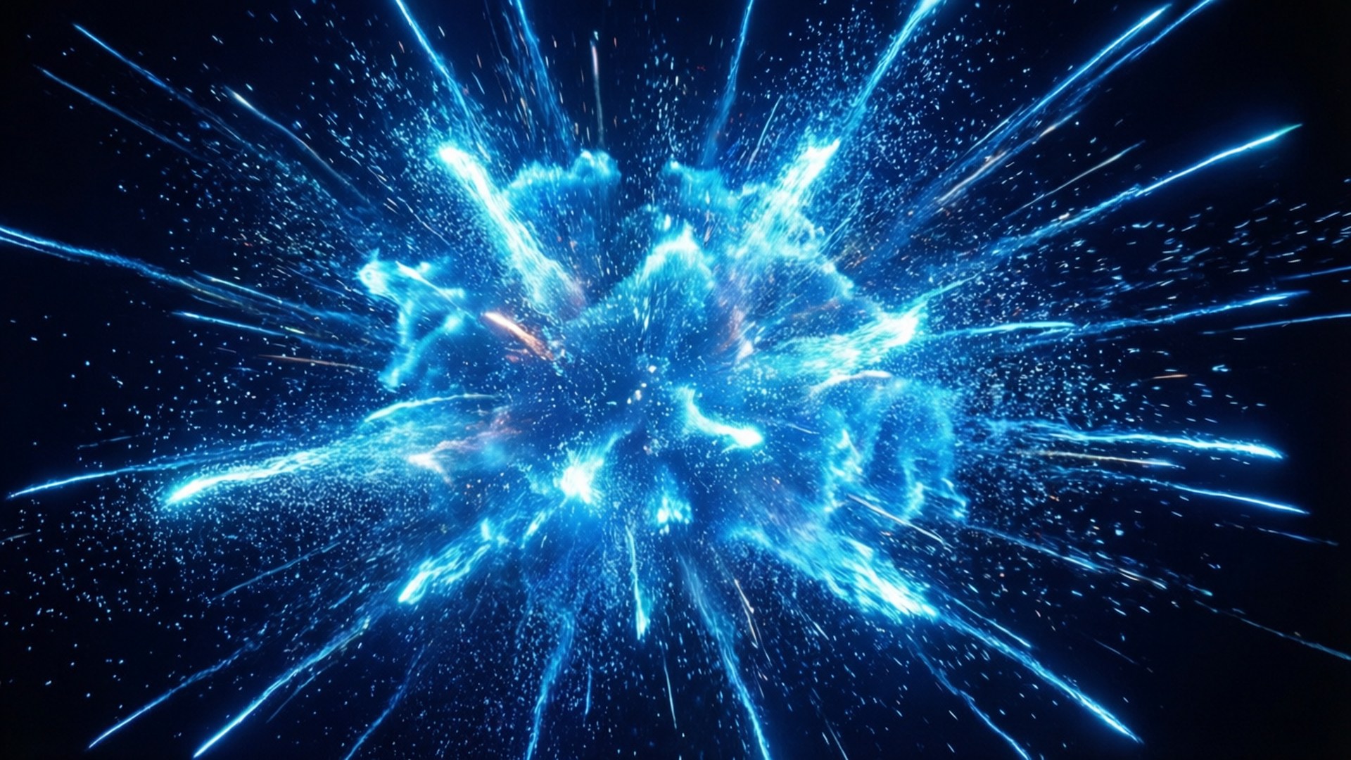 Neon Sininen Räjäytys Taustakuvat