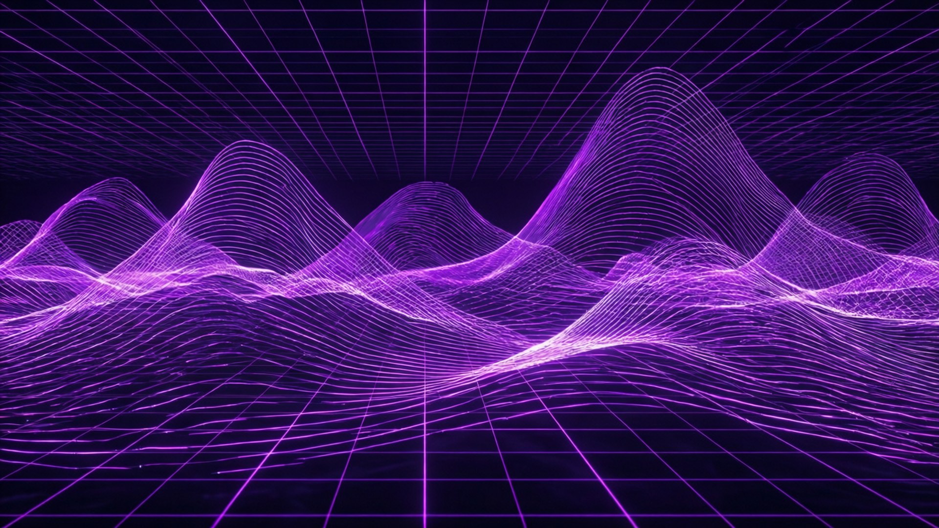 Neon violetit aallot Taustakuvat
