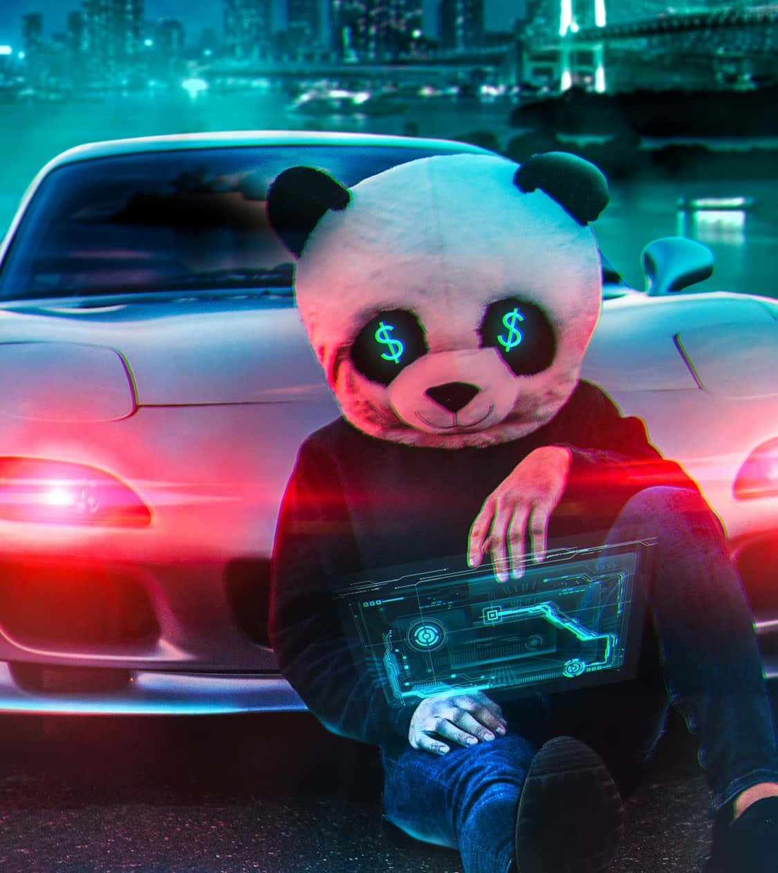 Neonpanda Dollari Paras Profiilikuva Taustakuvat