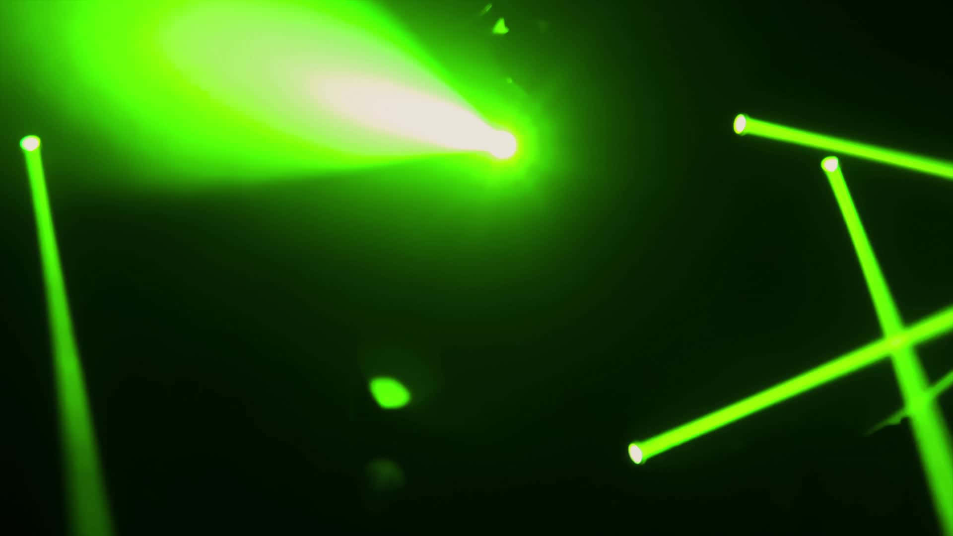 Neonvihreät kohdevalot konserttitaustana Taustakuvat