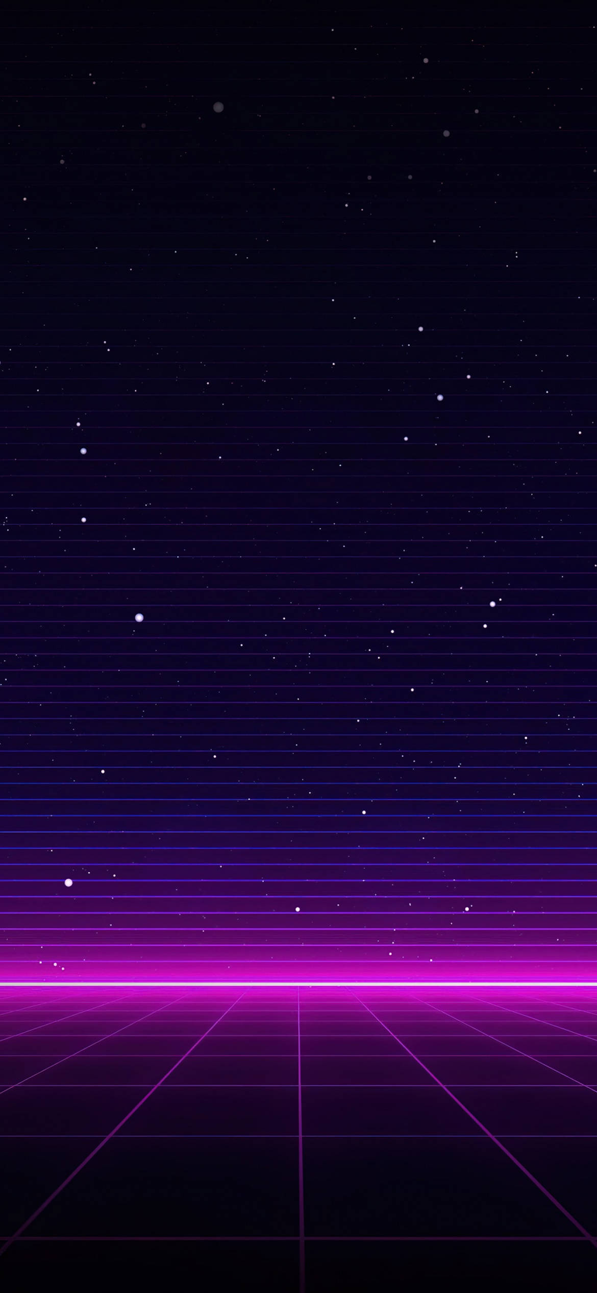 Neonvioletti iPhone Galaxy -raidat Taustakuvat