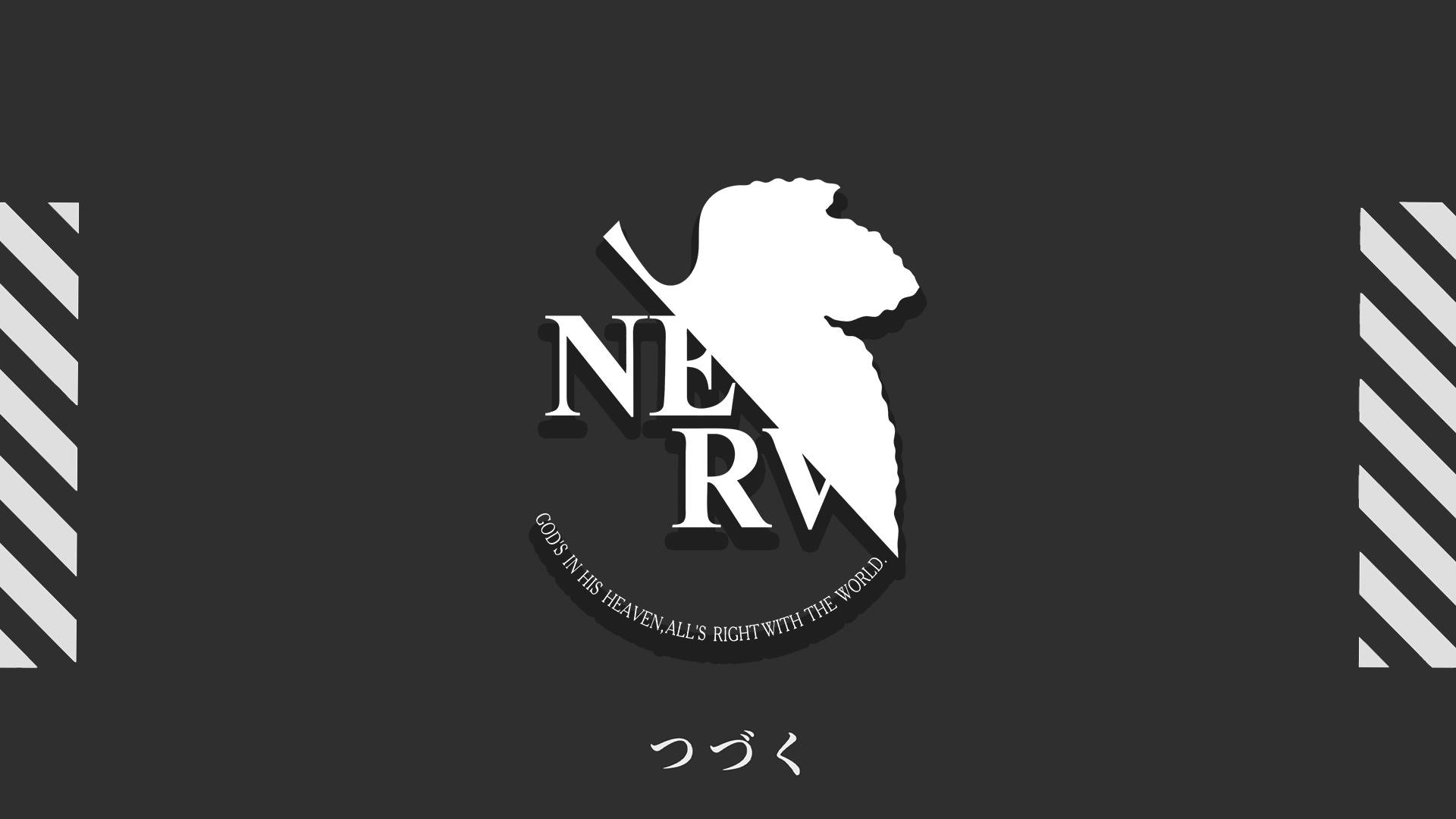 NERV-tunnus Evangelion 4K Taustakuvat