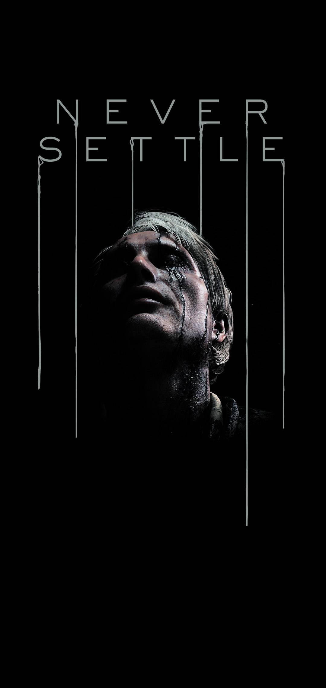 Never Settle Death Stranding Taustakuvat
