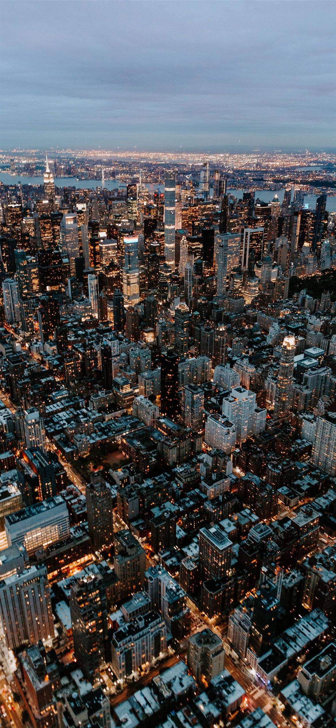 New York City iPhone X Ilmakuva Taustakuvat