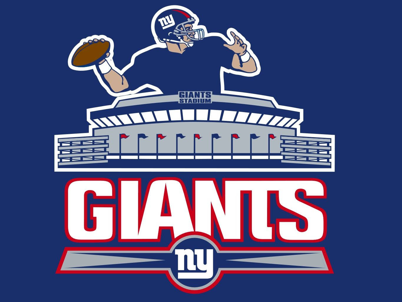 New York Giants -logo stadion Taustakuvat