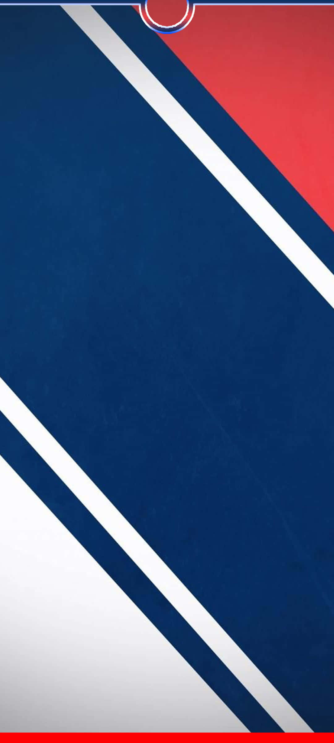 New York Rangersin logo sinisellä ja punaisella taustalla Taustakuvat