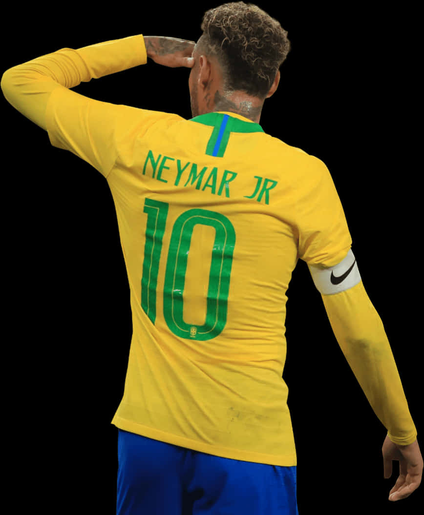 Neymar Jr Brasilian paita numero 10 Taustakuvat