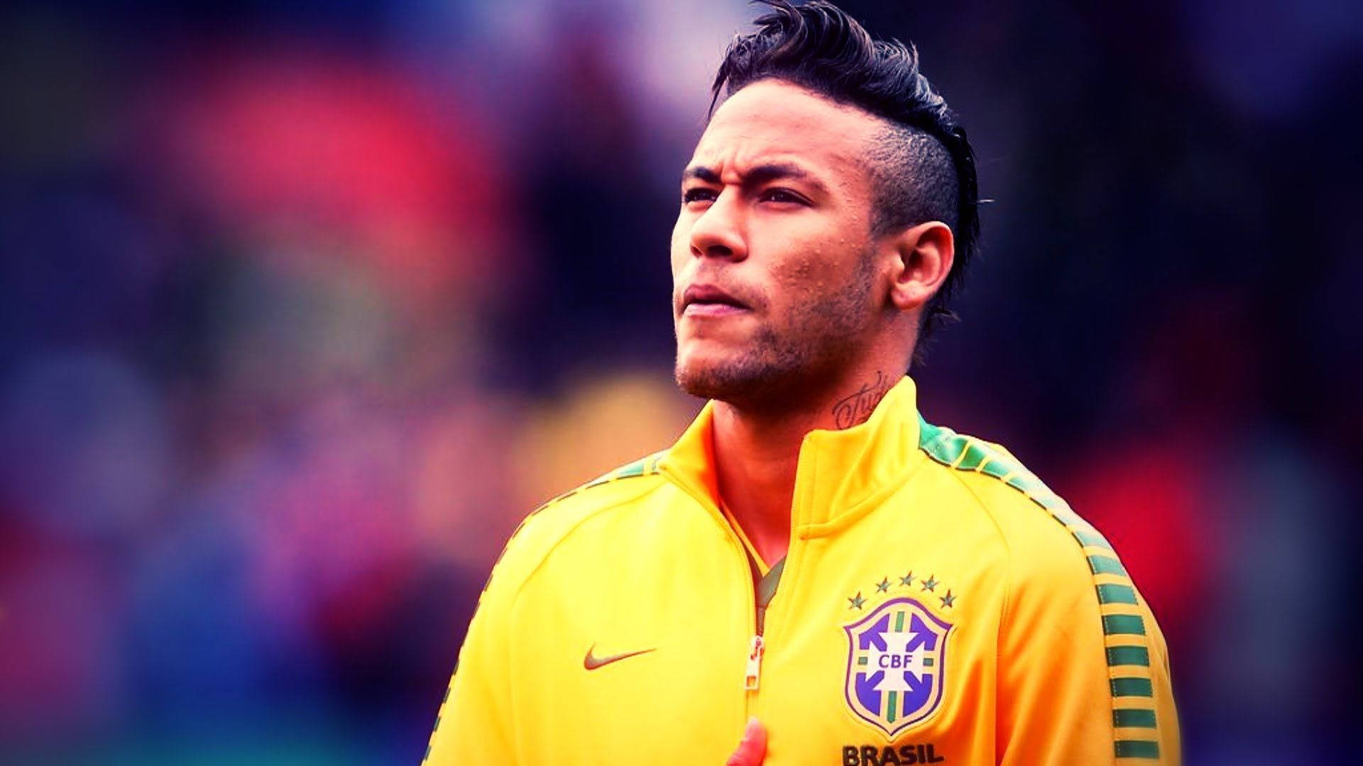 Neymar Jr. Brasilian CBF-takki -taustakuva.