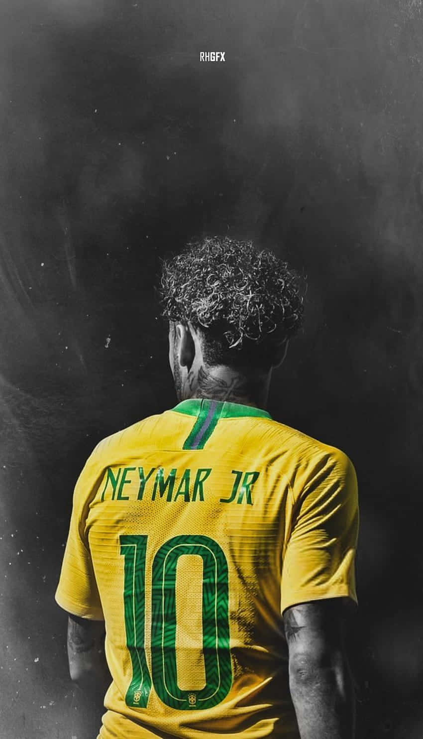 Neymar juhlii Brasilian maajoukkueen kanssa Taustakuvat