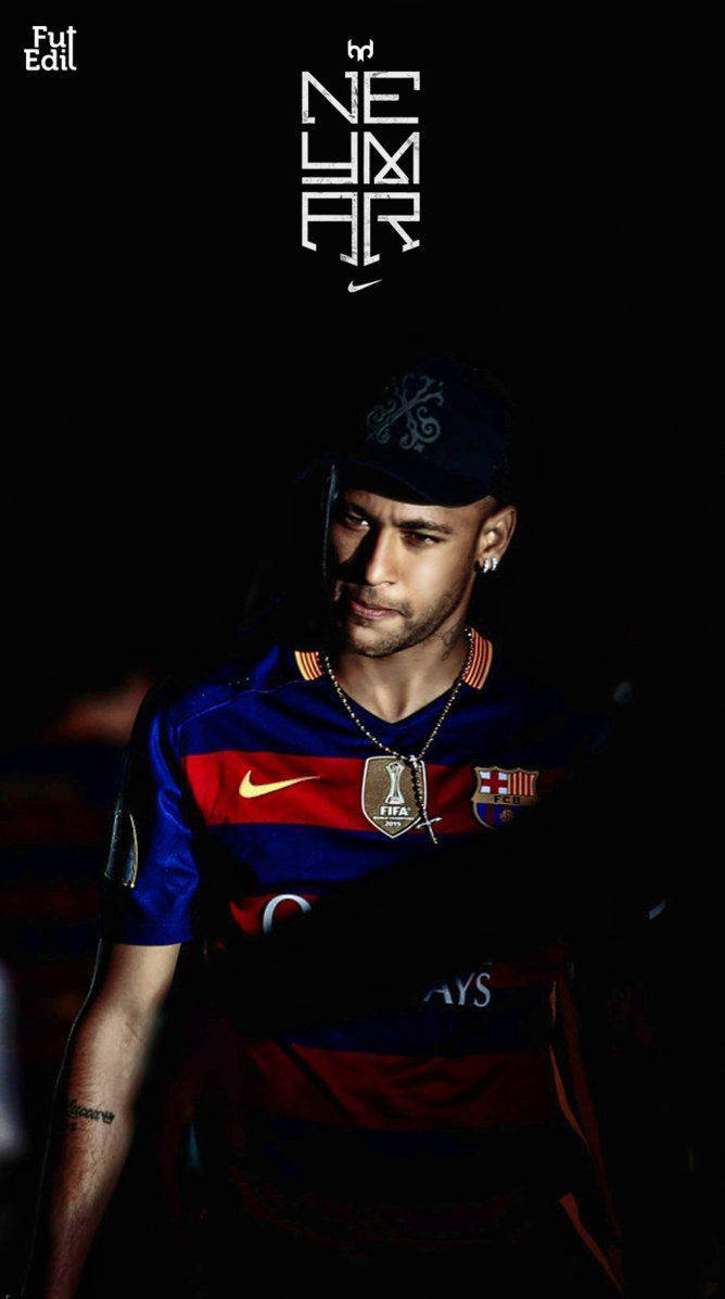 Neymar Nike-vaatteissa elävässä fanitaiteessa Taustakuvat