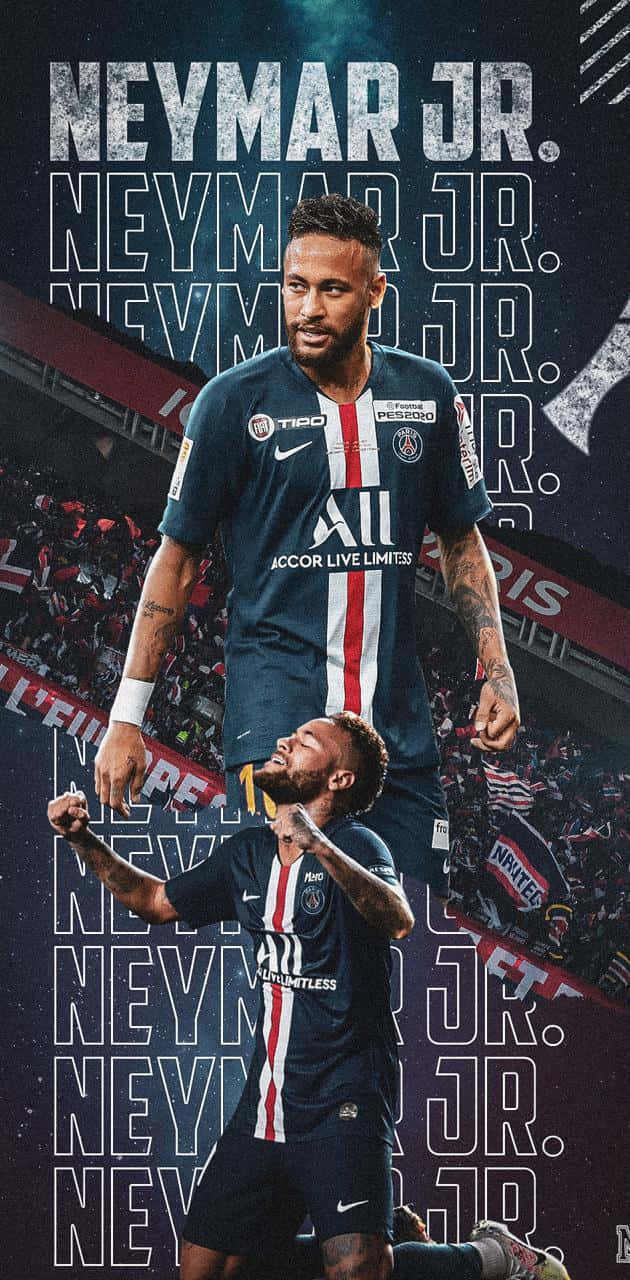 Neymar Nostaa Pokaalin Uskomattoman Voiton Jälkeen Taustakuvat