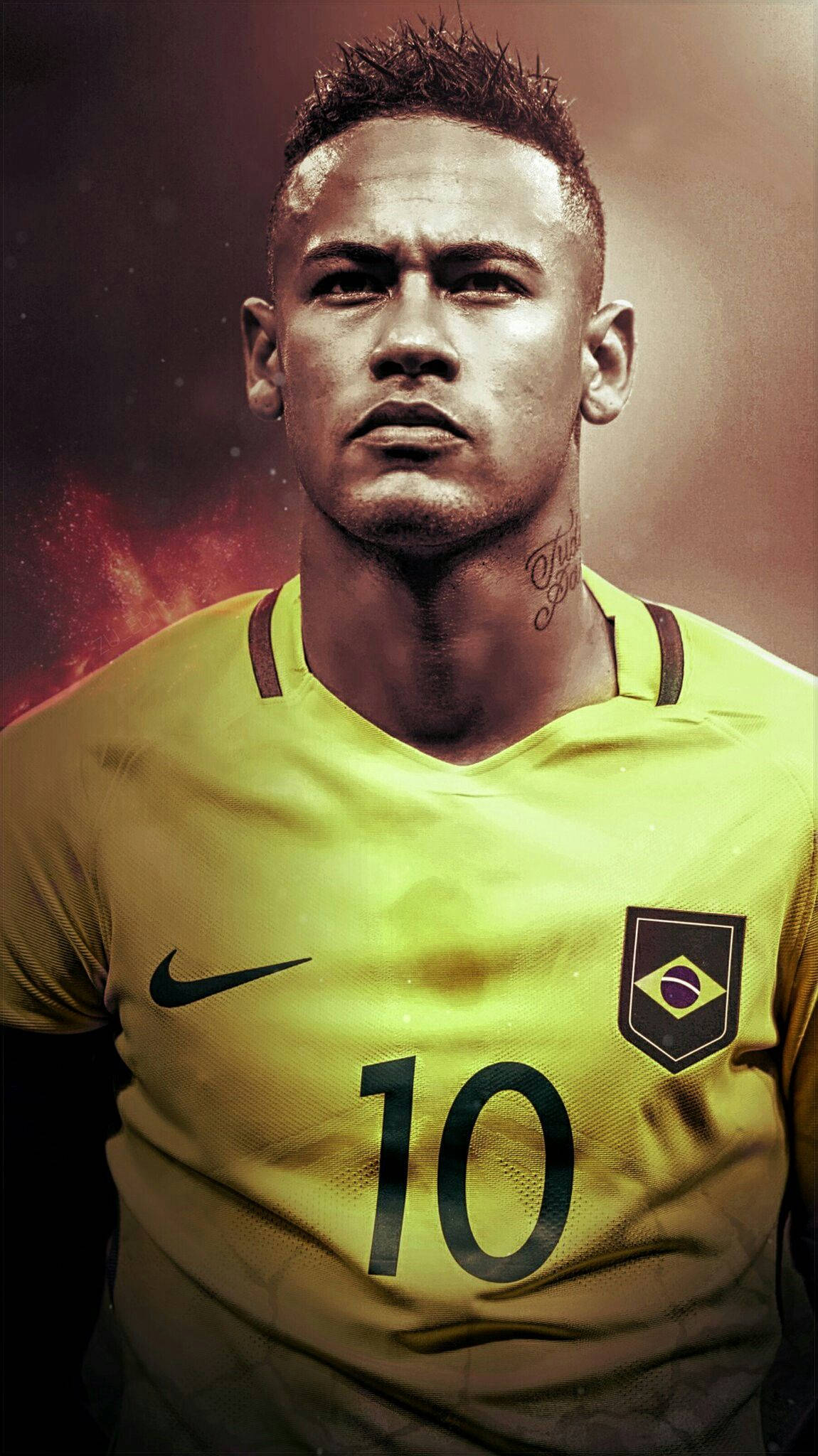 Neymar osoittaa päättäväisyyttä Brasilian lähettiläänä Taustakuvat