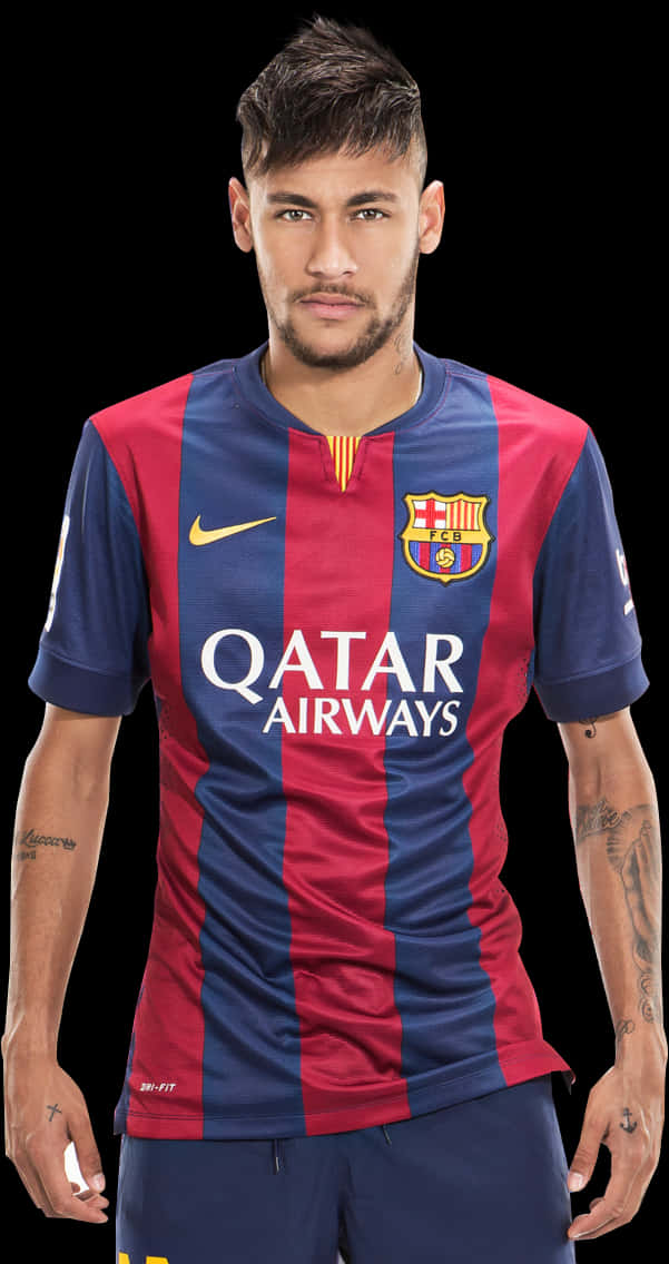 Neymarin FC Barcelona -paita Taustakuvat