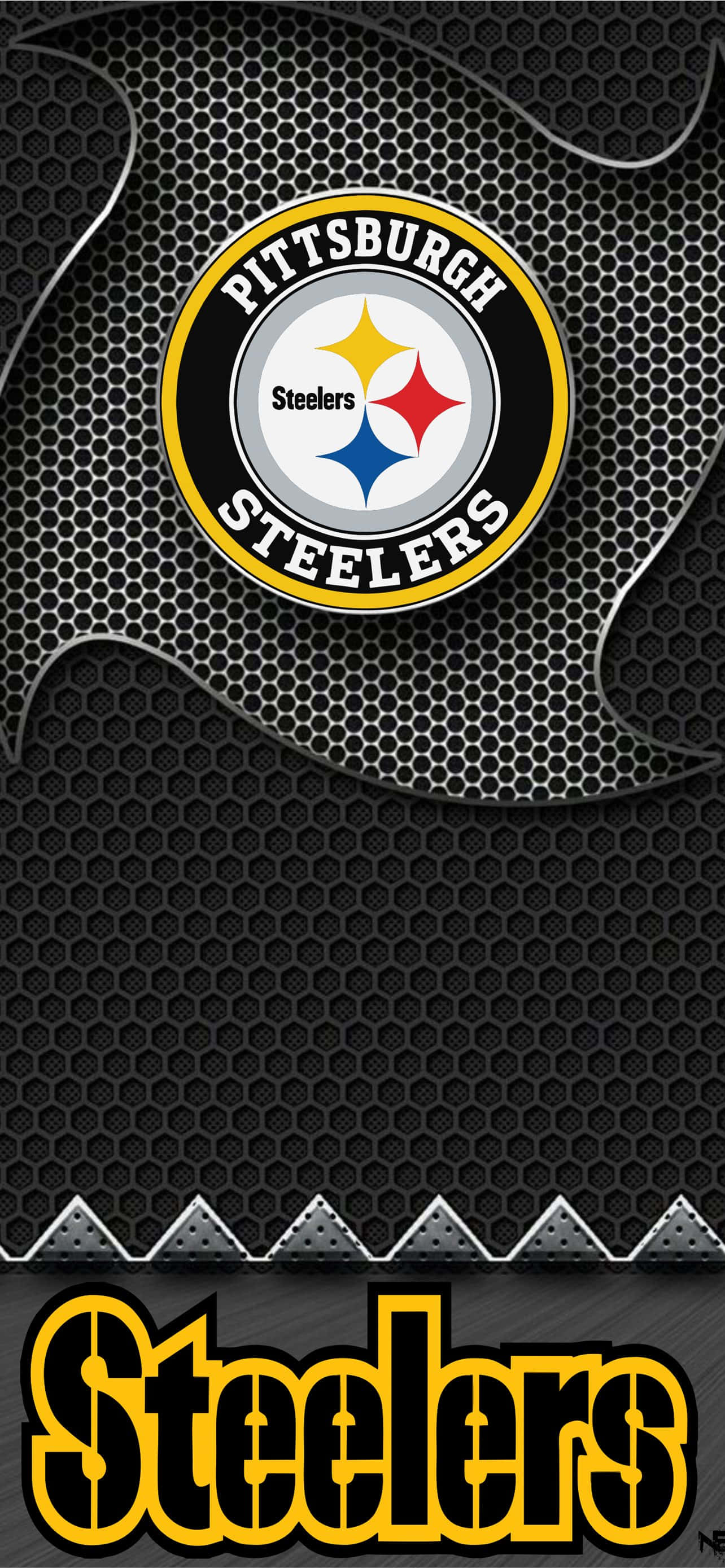 NFL-fanit iloitkaa: Näytä joukkueylpeytesi Steelers iPhone -taustakuvalla Taustakuvat