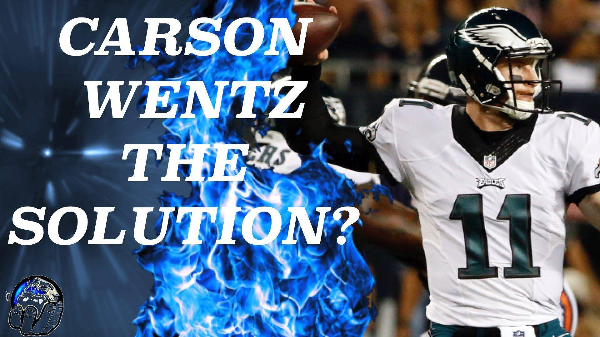 NFL nro 11 Carson Wentz Taustakuvat