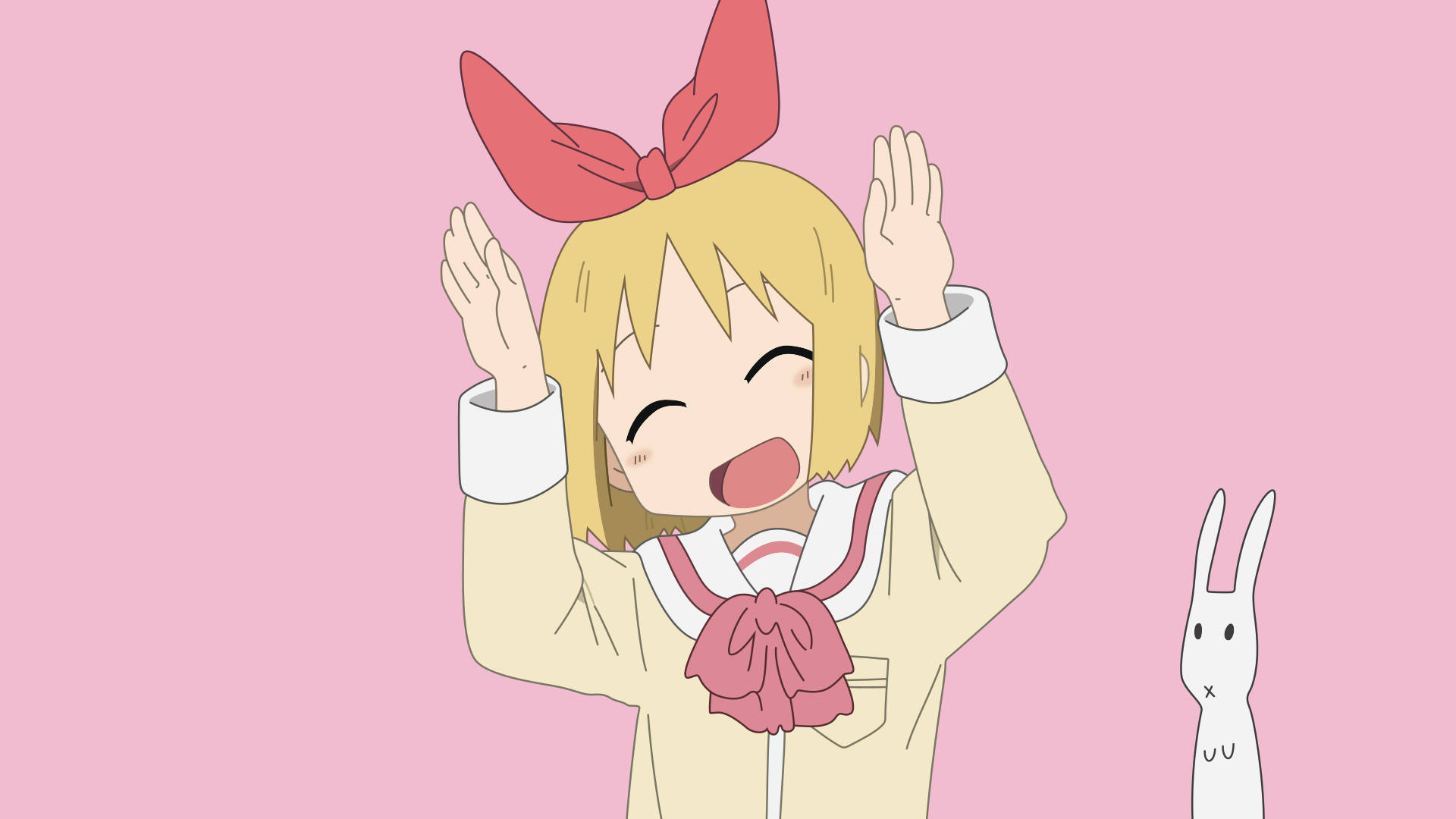 Nichijou Iloinen Haruna Kanin kanssa Taustakuvat