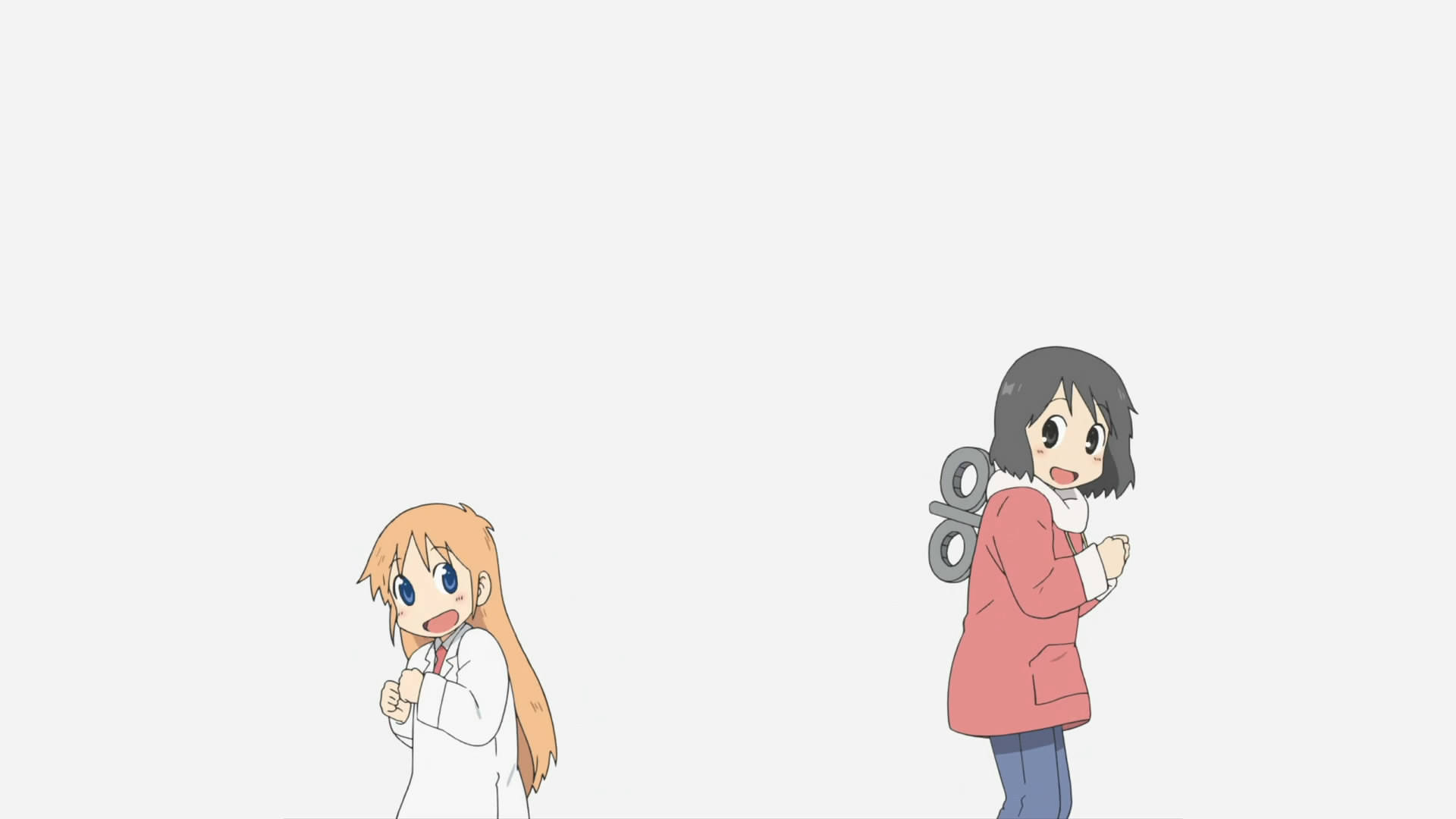 Nichijou Nano ja Hakase tanssivat Taustakuvat