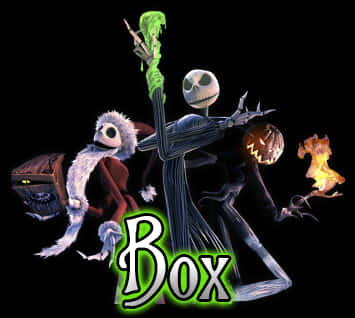 Nightmare Before Christmas -hahmot Taustakuvat