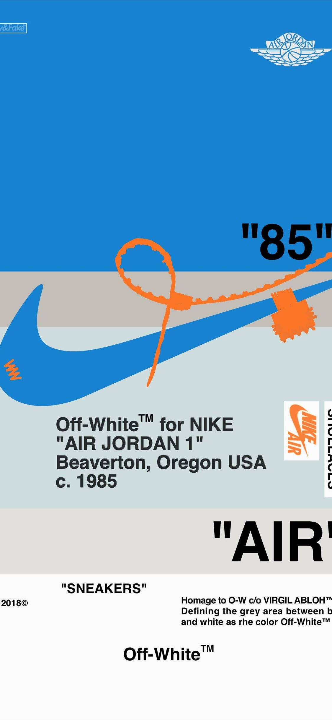 Nike iPhone lentolippu Taustakuvat