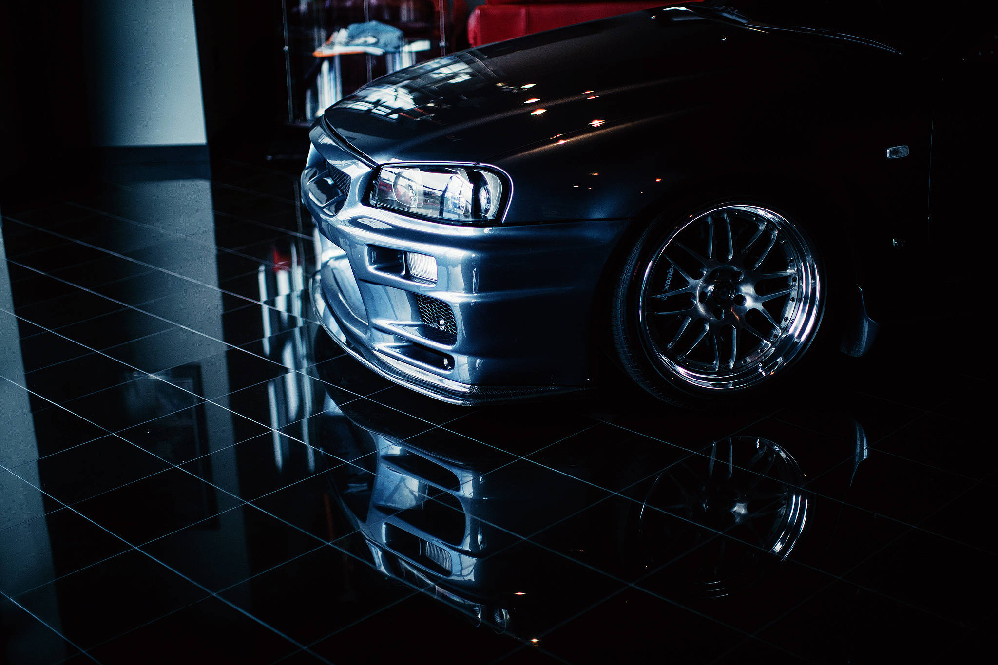 Nissan Skyline GTR R34 etupeitto Taustakuvat
