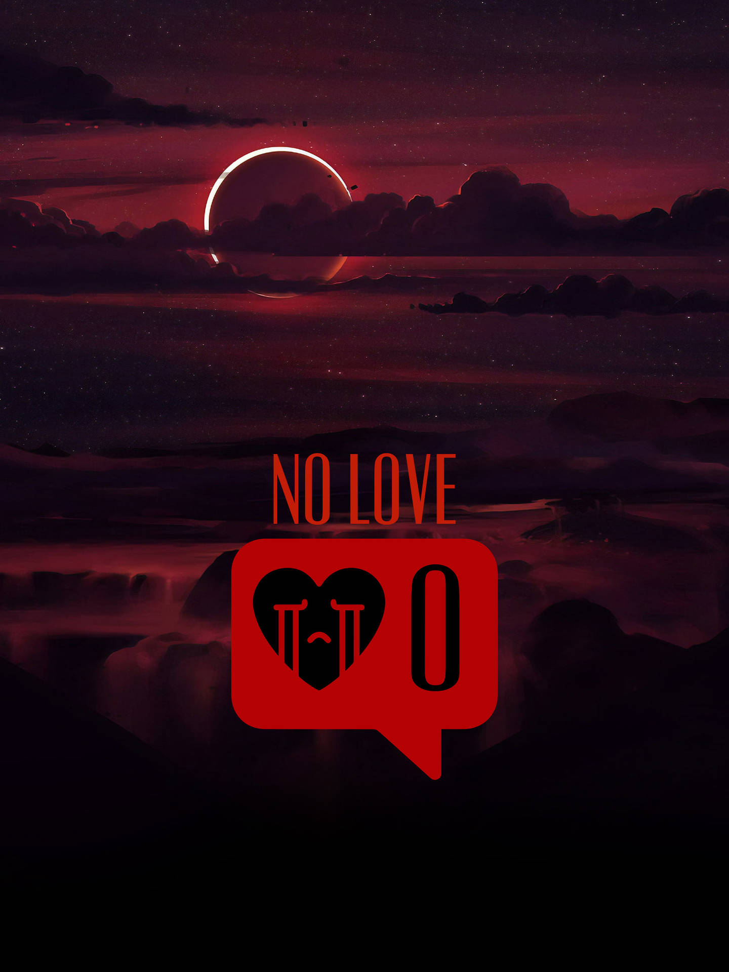 No Love Itkevä Sydän Emoji