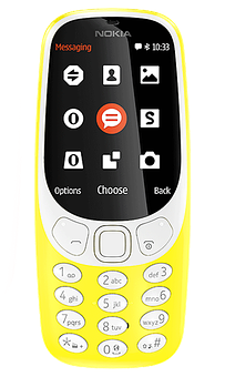 Nokia klassinen keltainen malli Taustakuvat