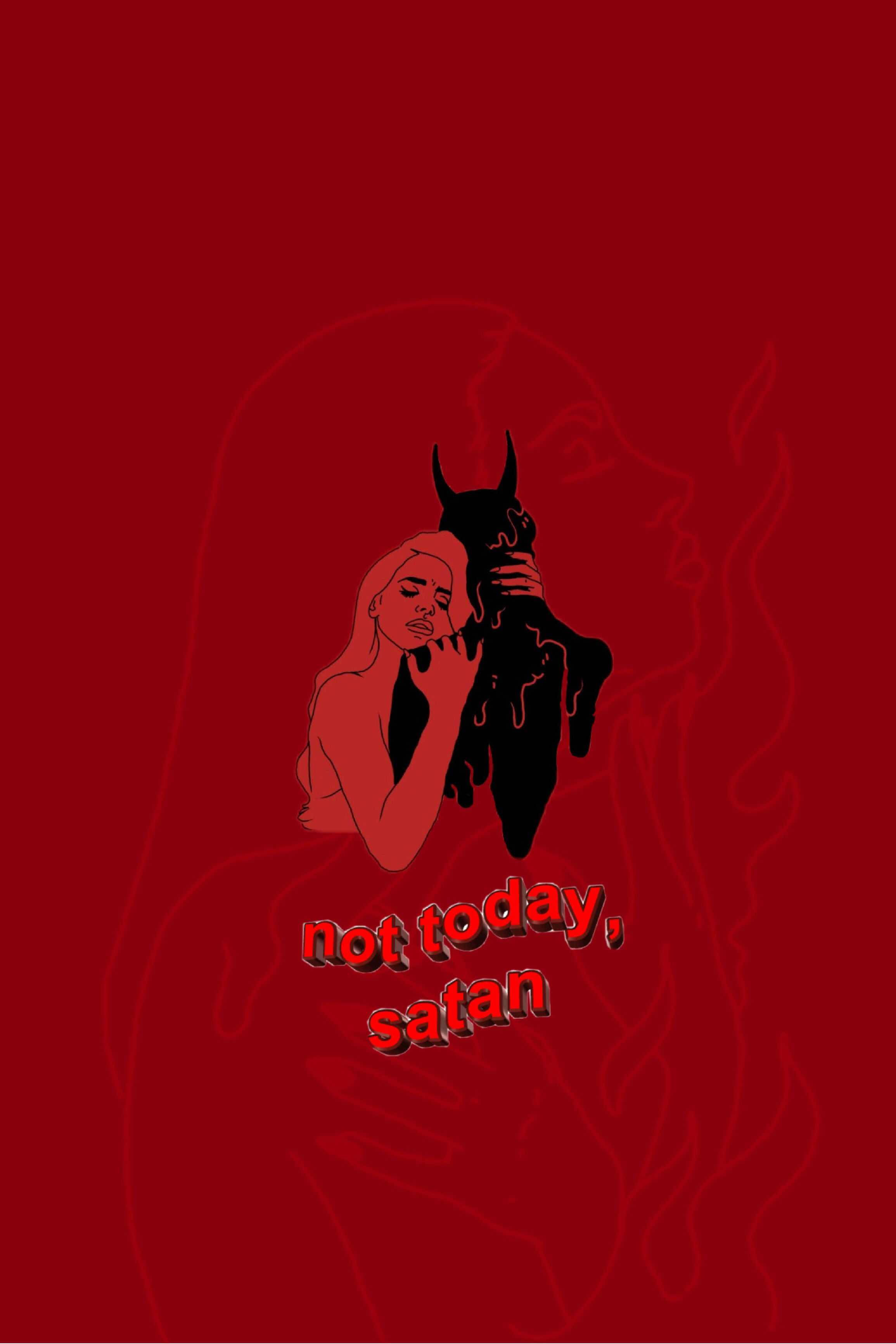 Not Today Satan Alt Estetiikka Taustakuvat