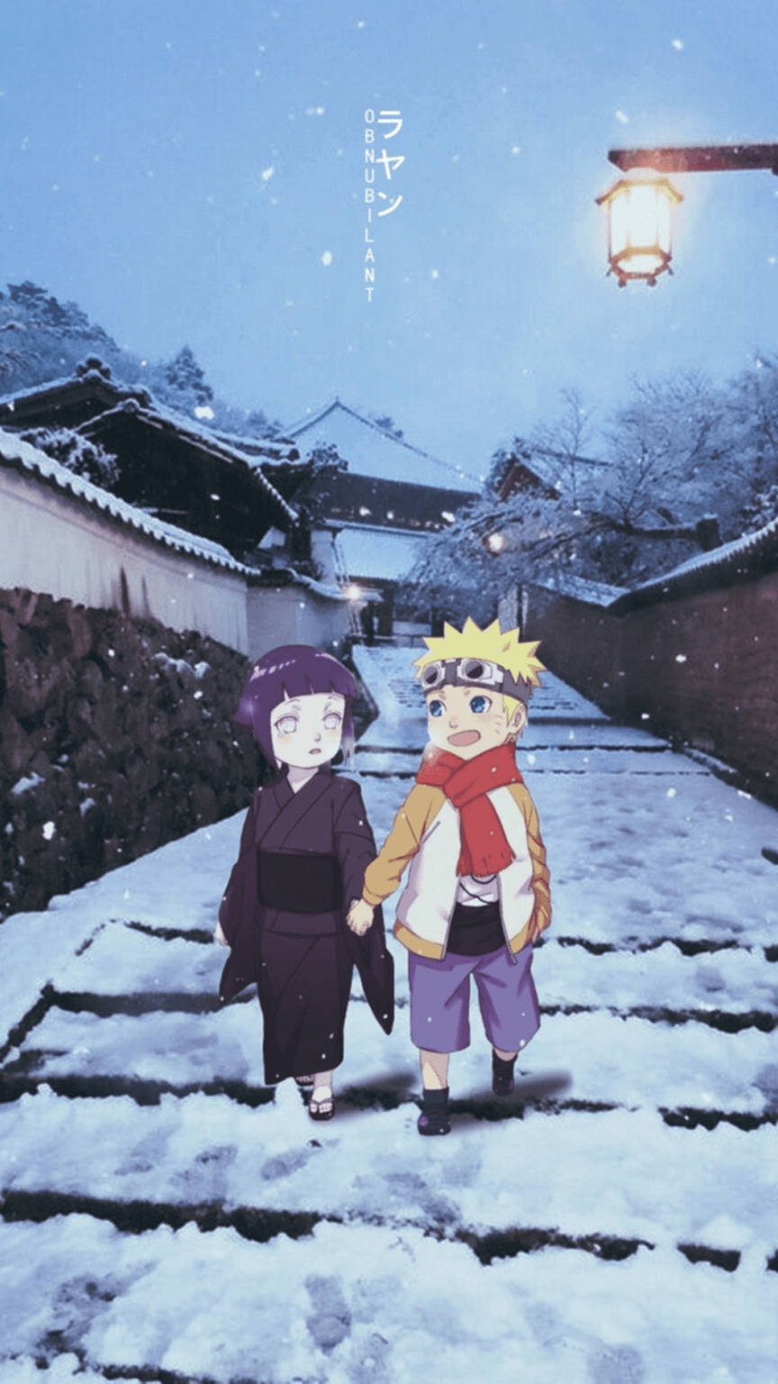 Nuori Naruto ja Hinata esteettinen Taustakuvat