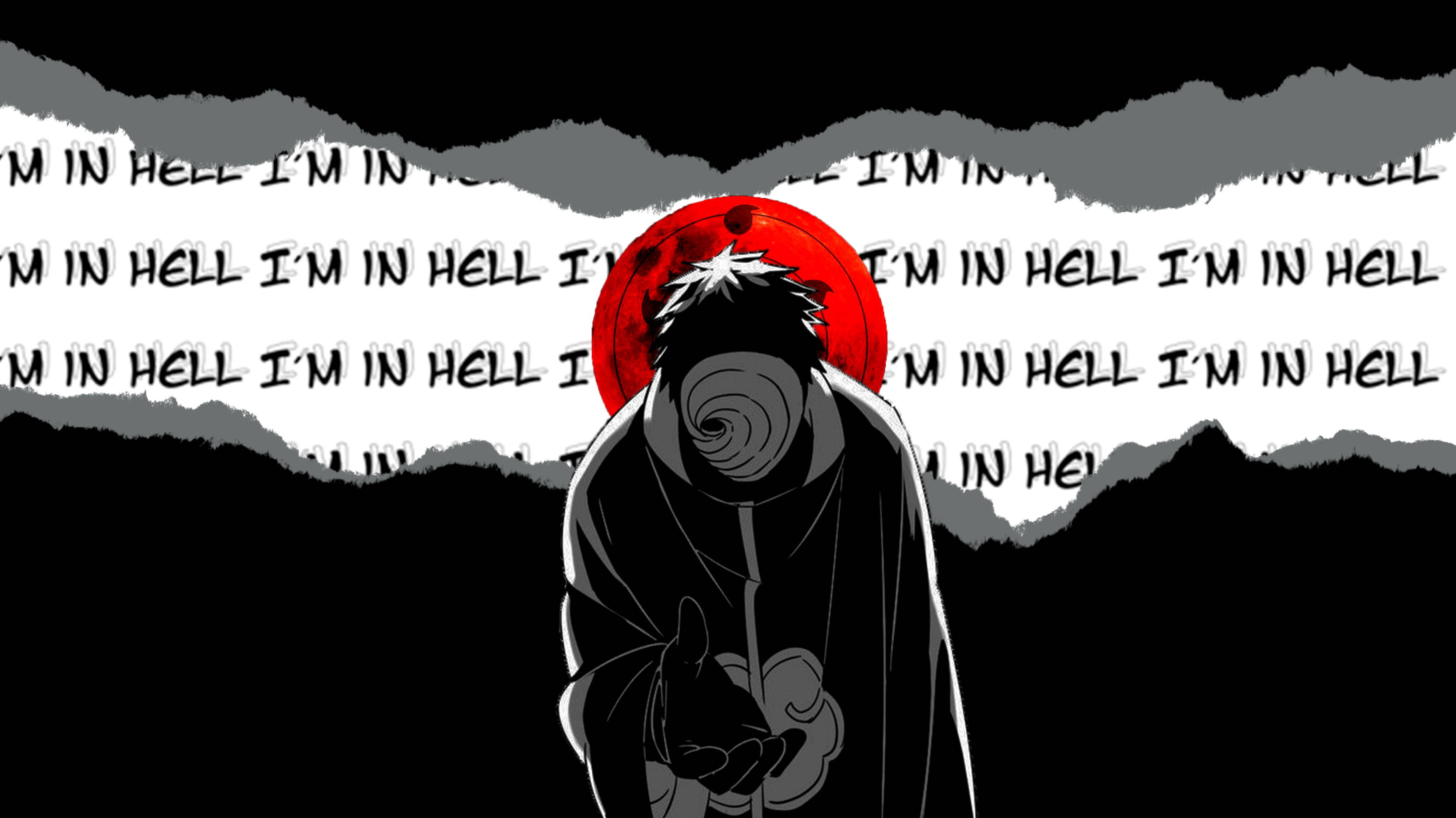 Obito Uchiha 4K Masentunut Taustakuvat
