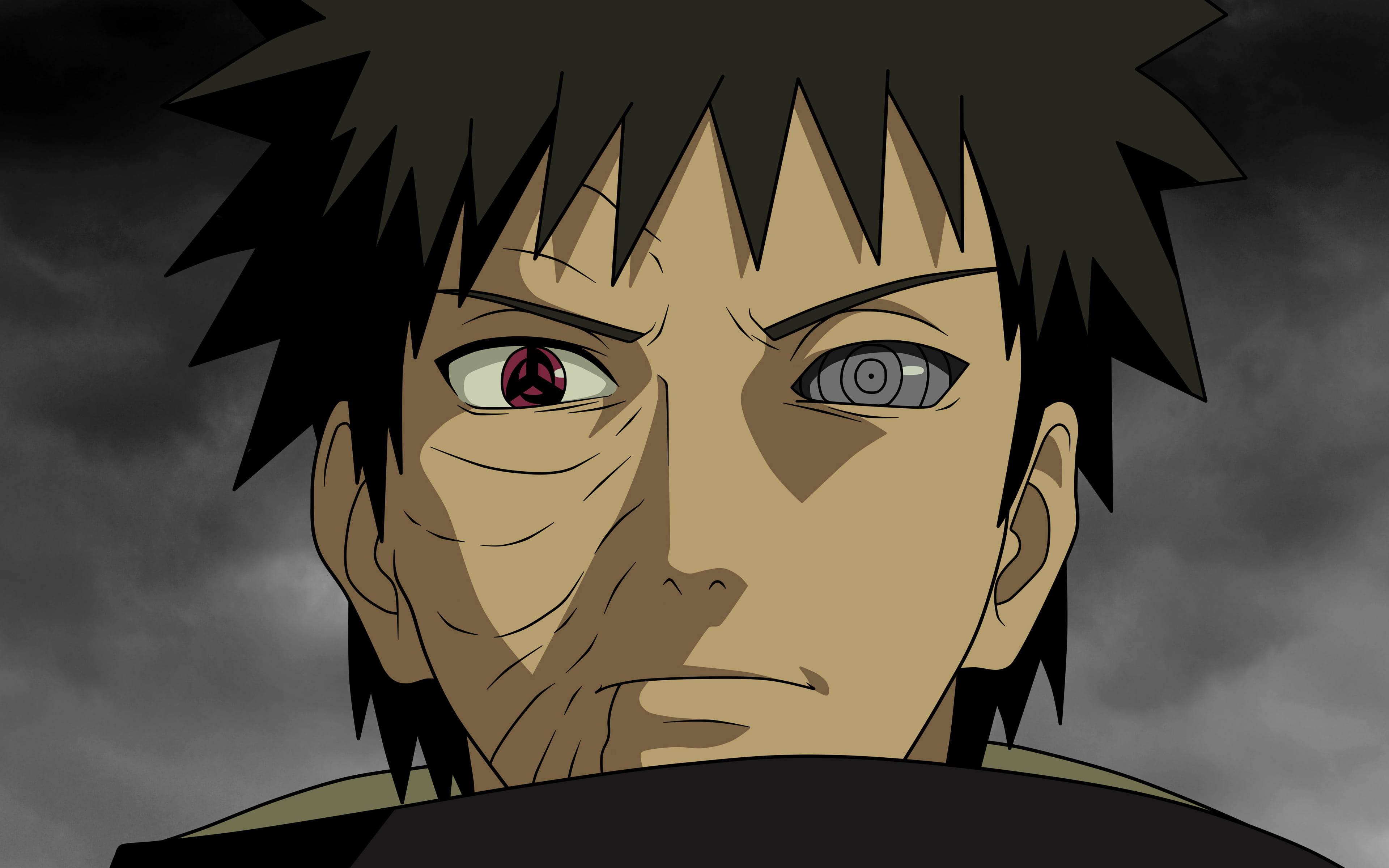 Obito Uchiha aktivoituneet silmät 4K Taustakuvat
